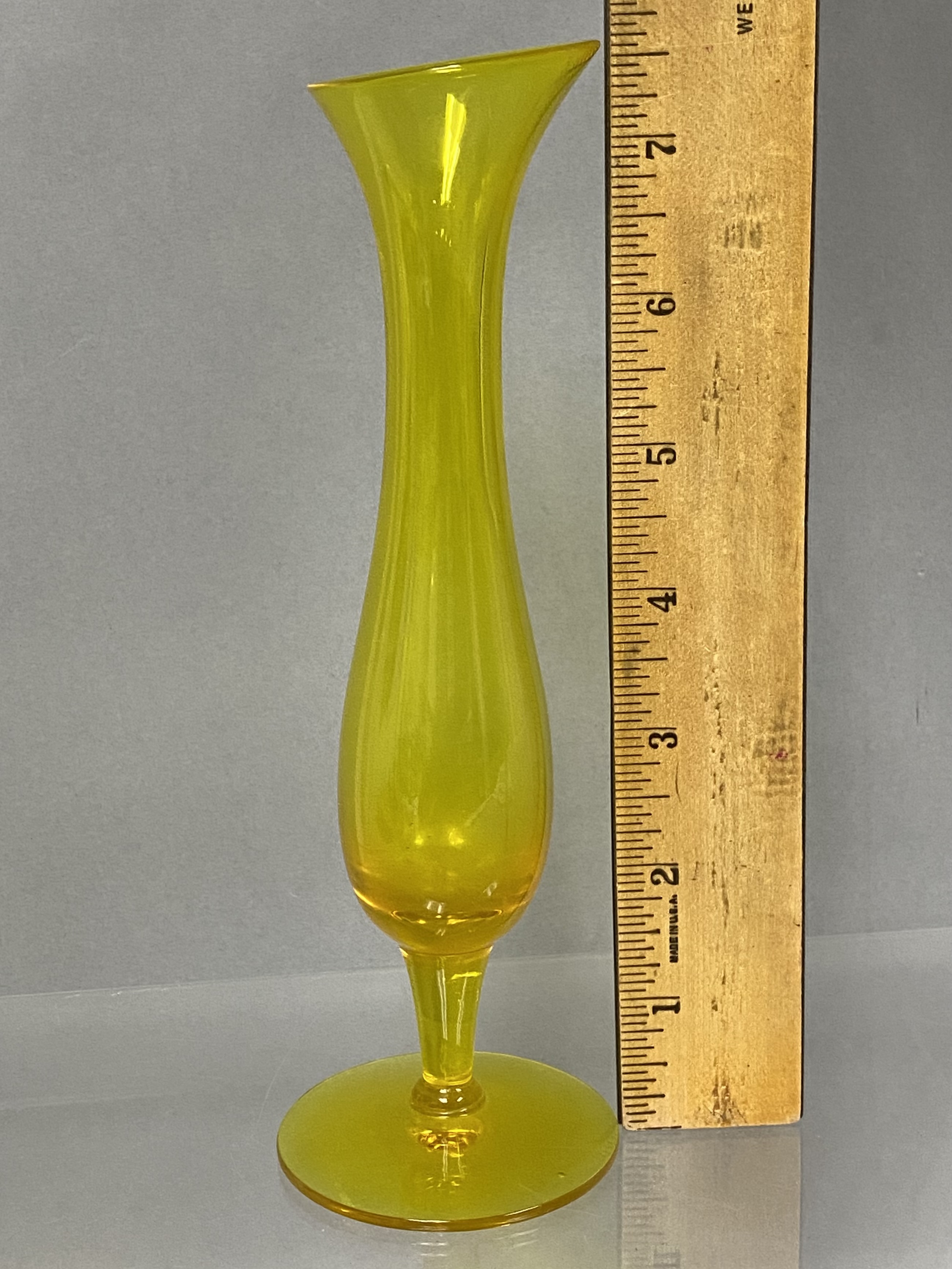 3 Blown Glass Bud Vases