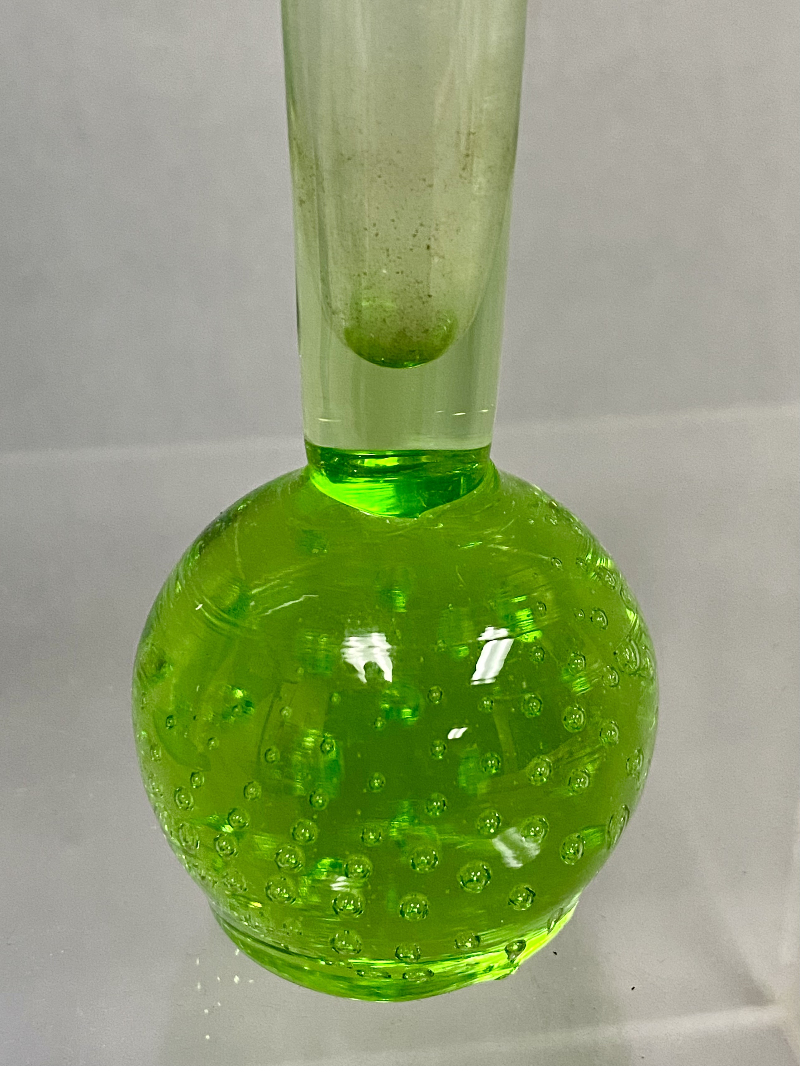 3 Blown Glass Bud Vases