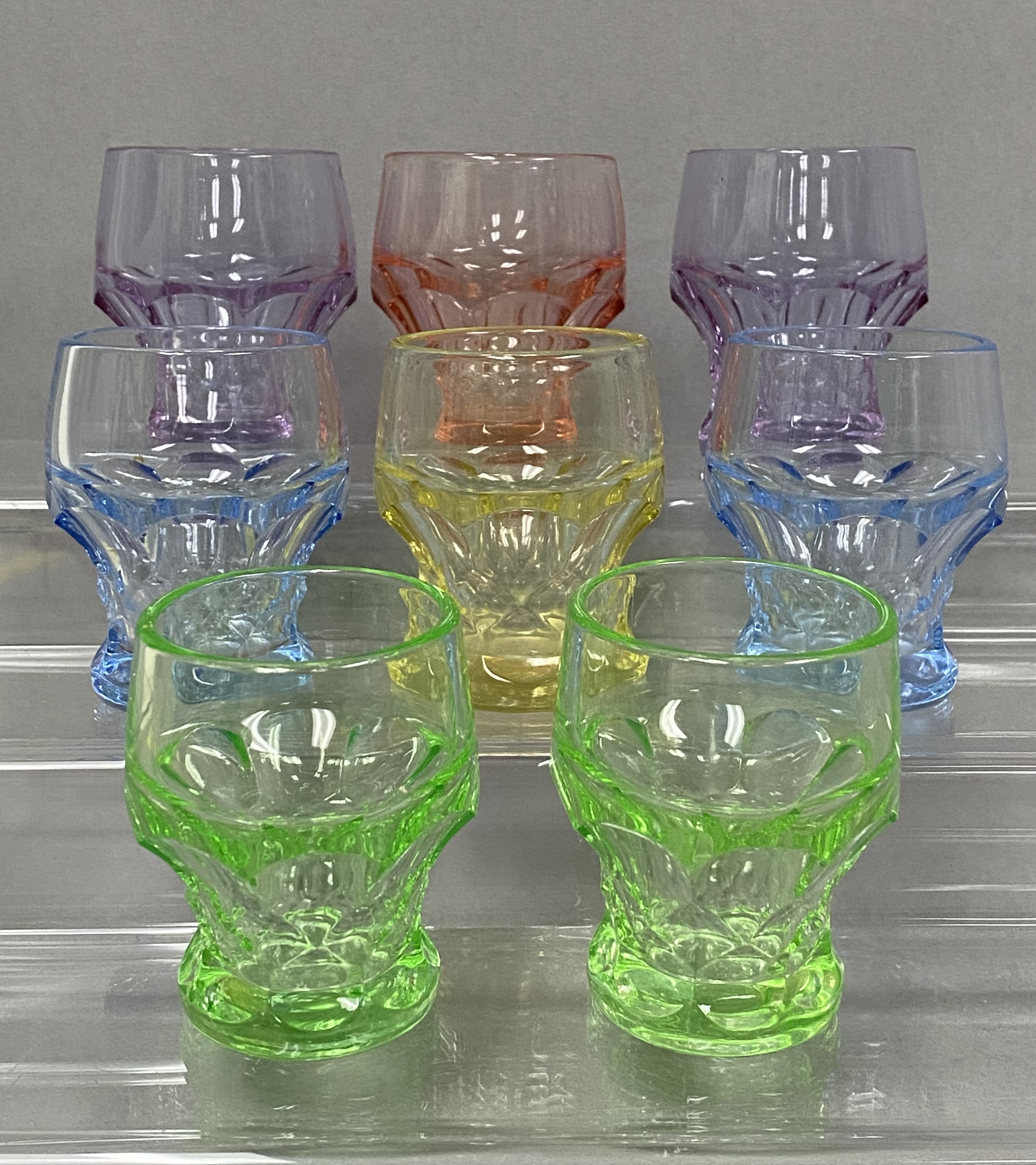 Rainbow Shot Glasses