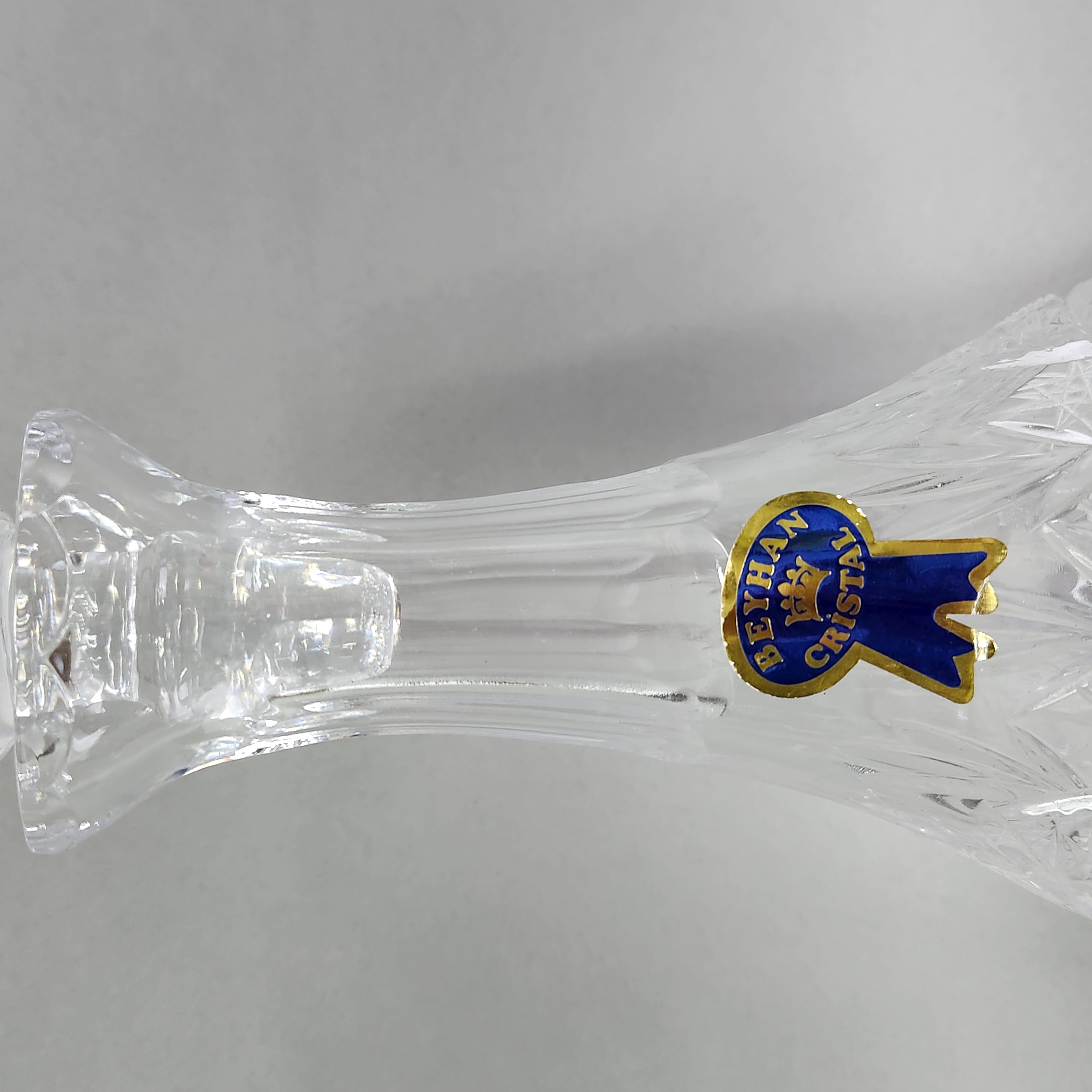 Beyhan Cristal Turkish Glass Decanter