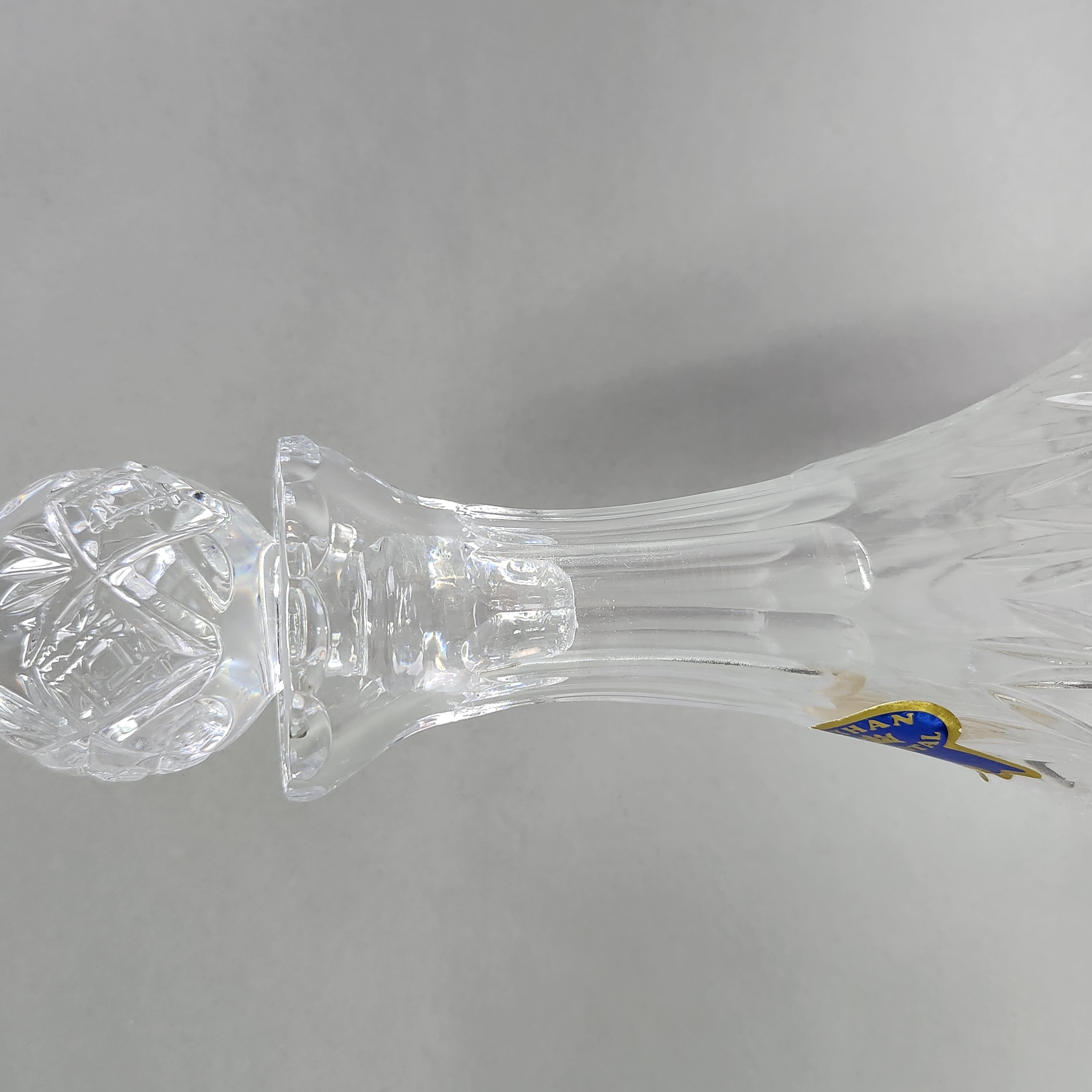 Beyhan Cristal Turkish Glass Decanter