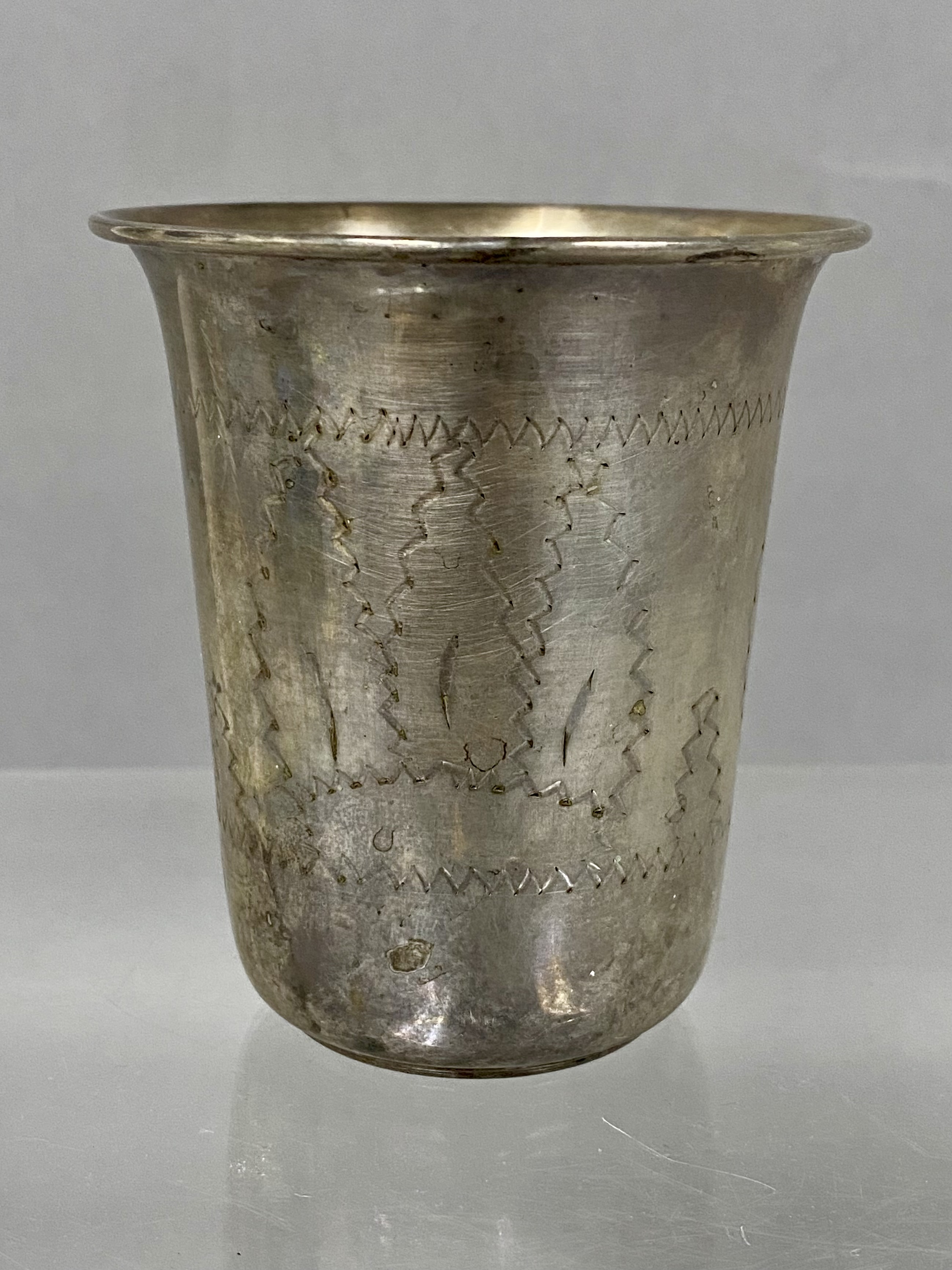 ESCO Sterling Engraved Kiddush Cup 46.96 Grams