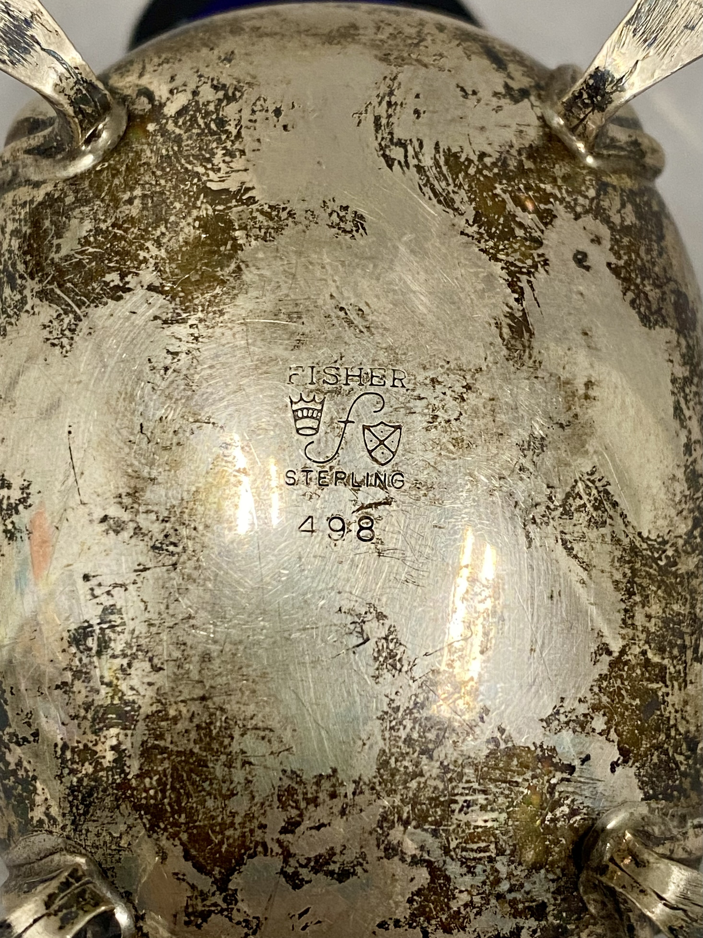 Fisher Sterling Footed Salt Cellar 45.52 Grams
