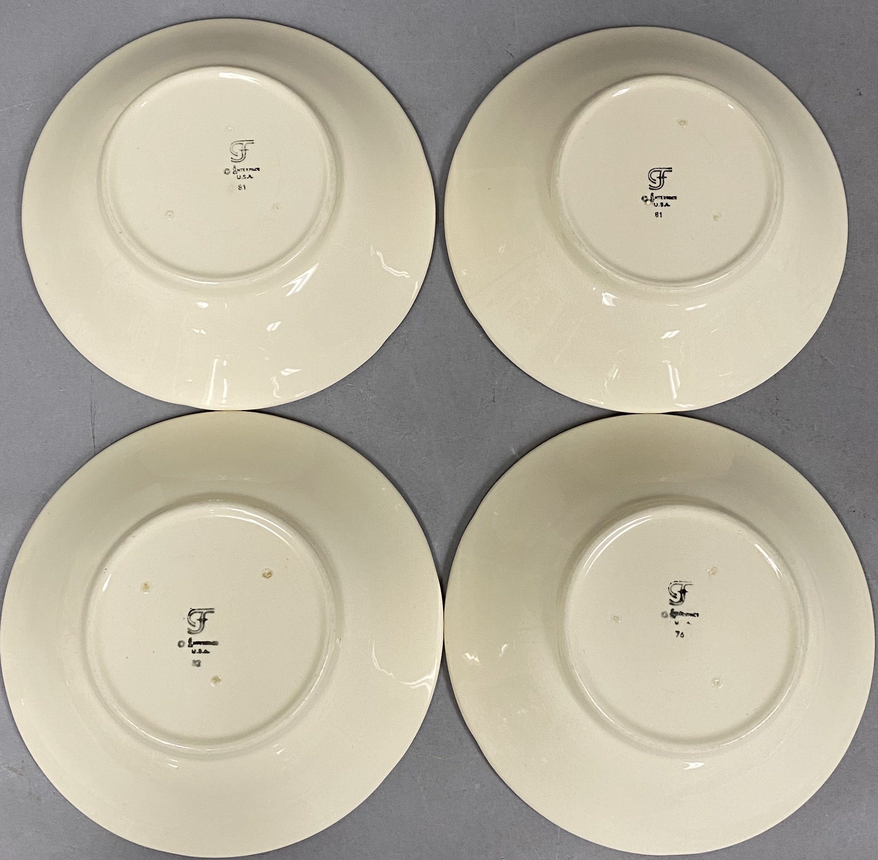 Franciscan October Earthenware Soup Bowls