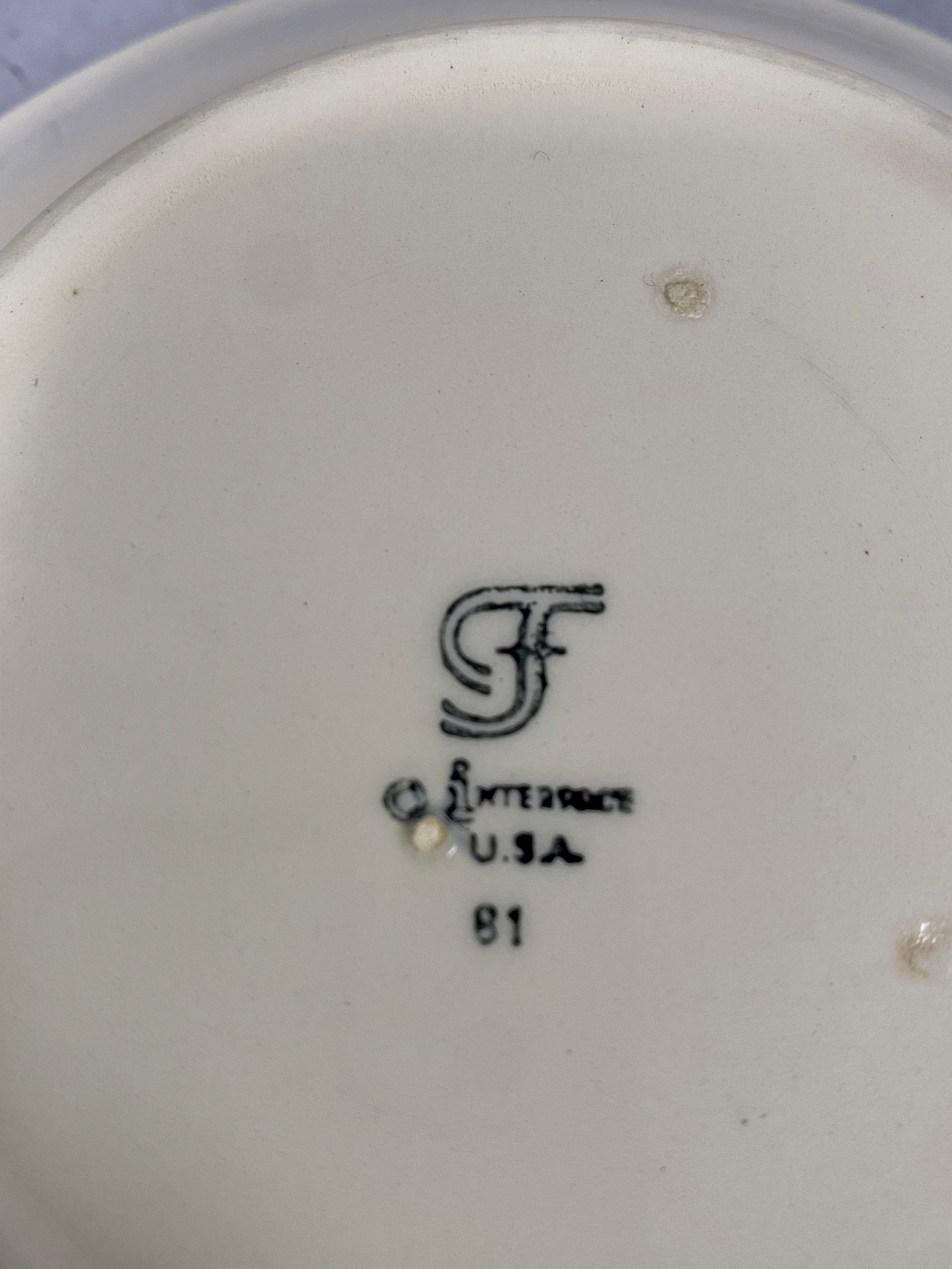 Franciscan October Earthenware Soup Bowls