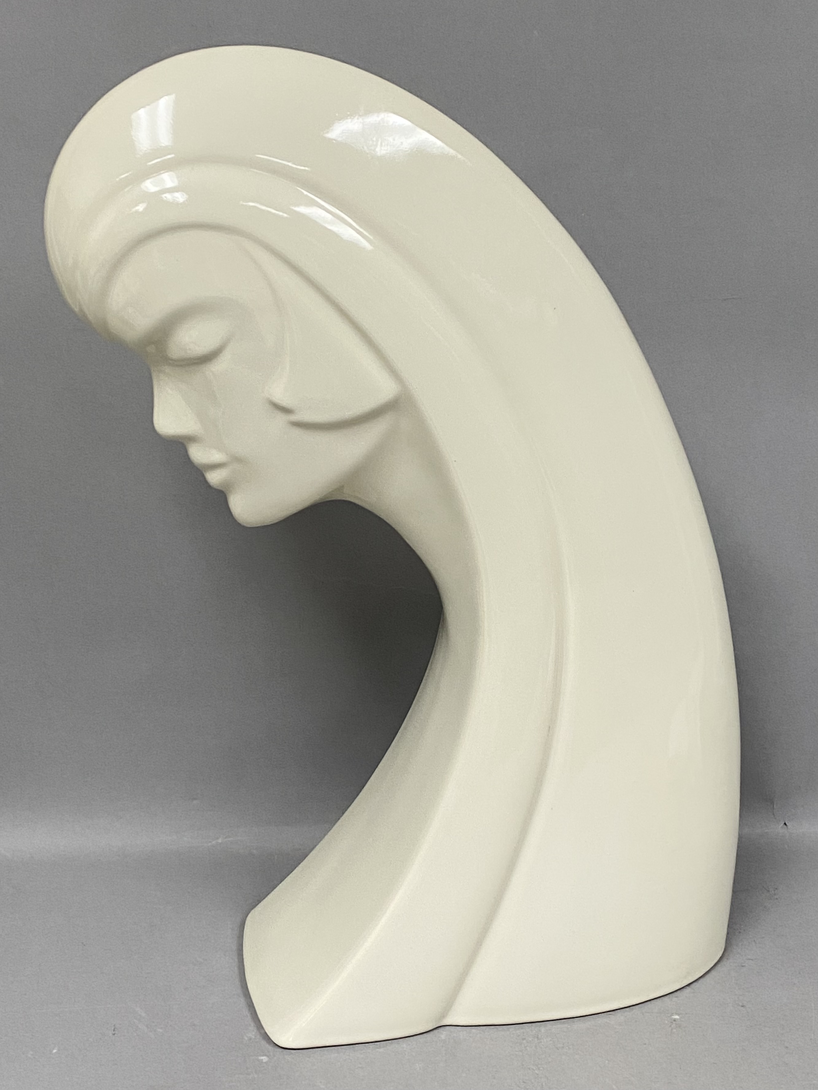 Haeger Ceramic Art Deco Woman Sculpture