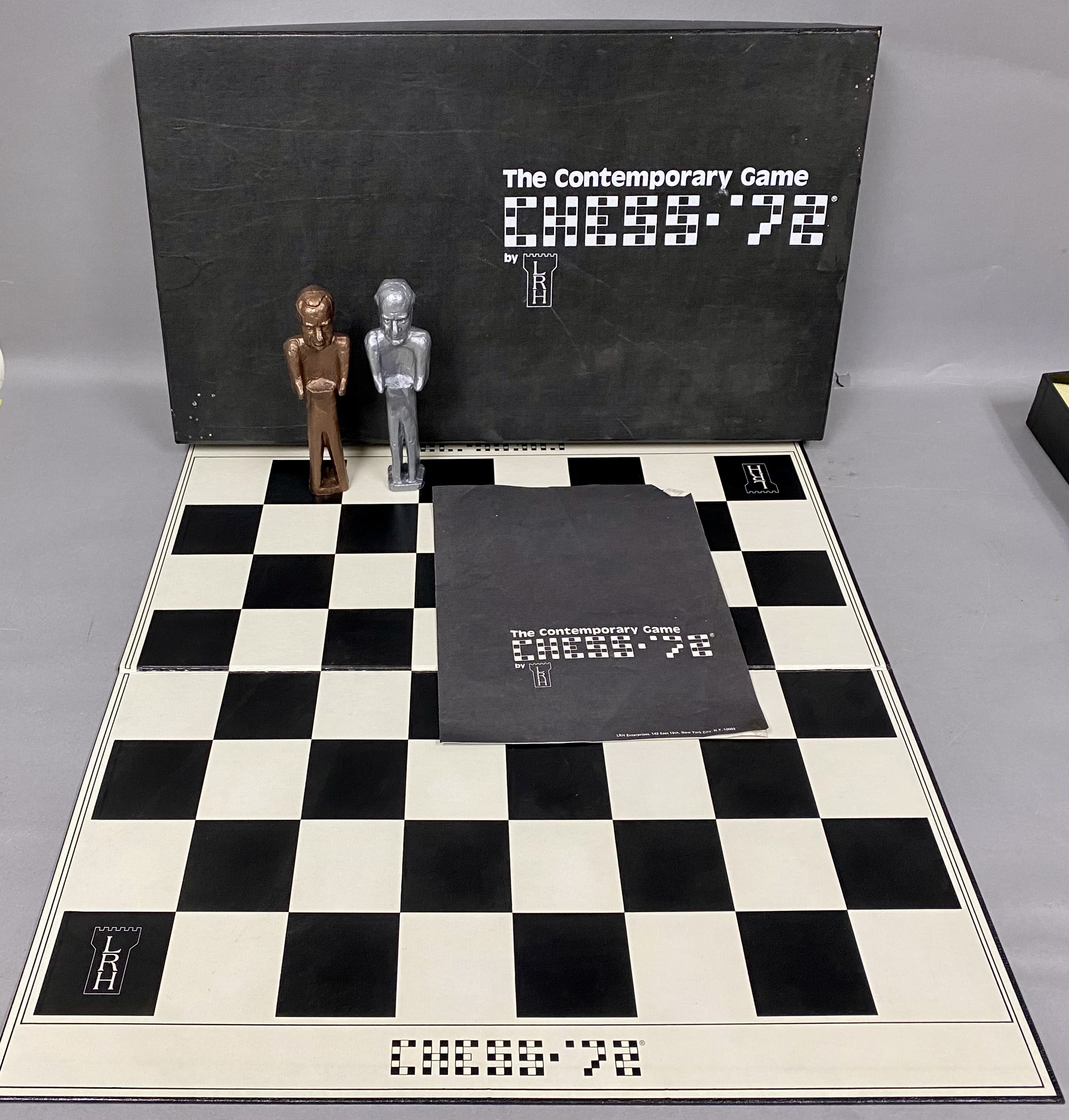 LRH Enterprises Chess-72 Game & Tricky Dick Novelty