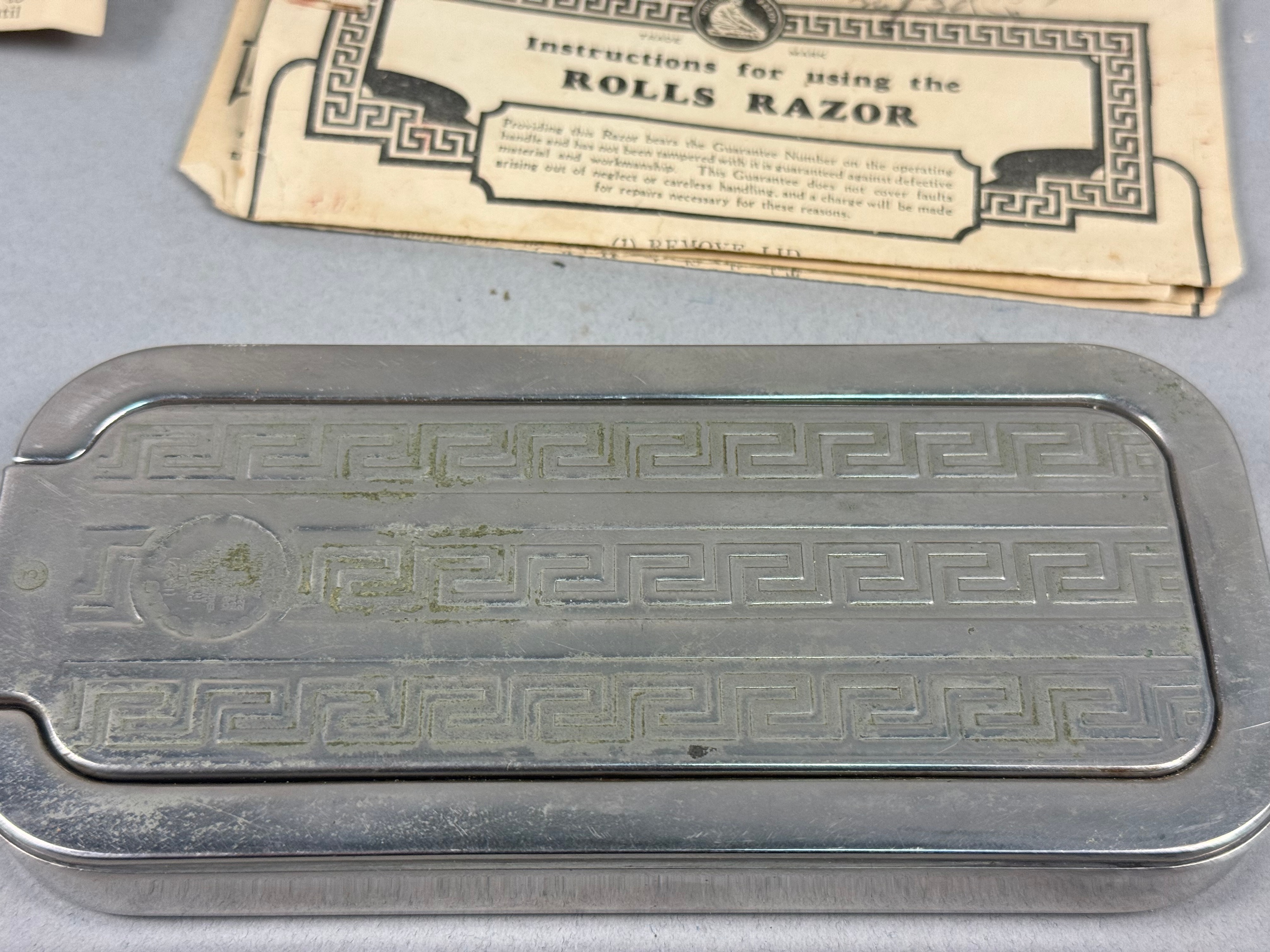 Rolls Razor Imperial Stainless Metal Case
