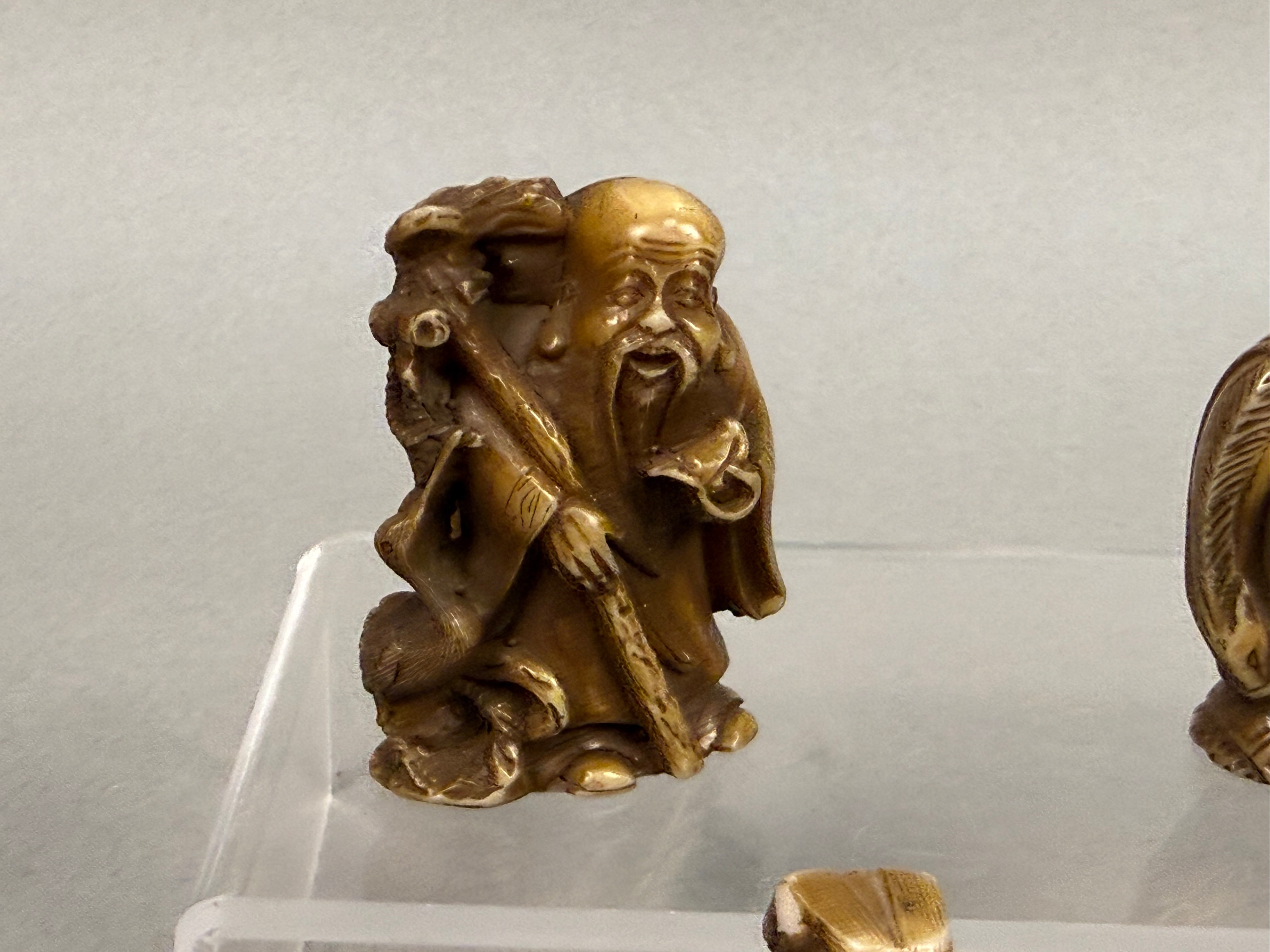 Japanese Carved Group of Netsuke