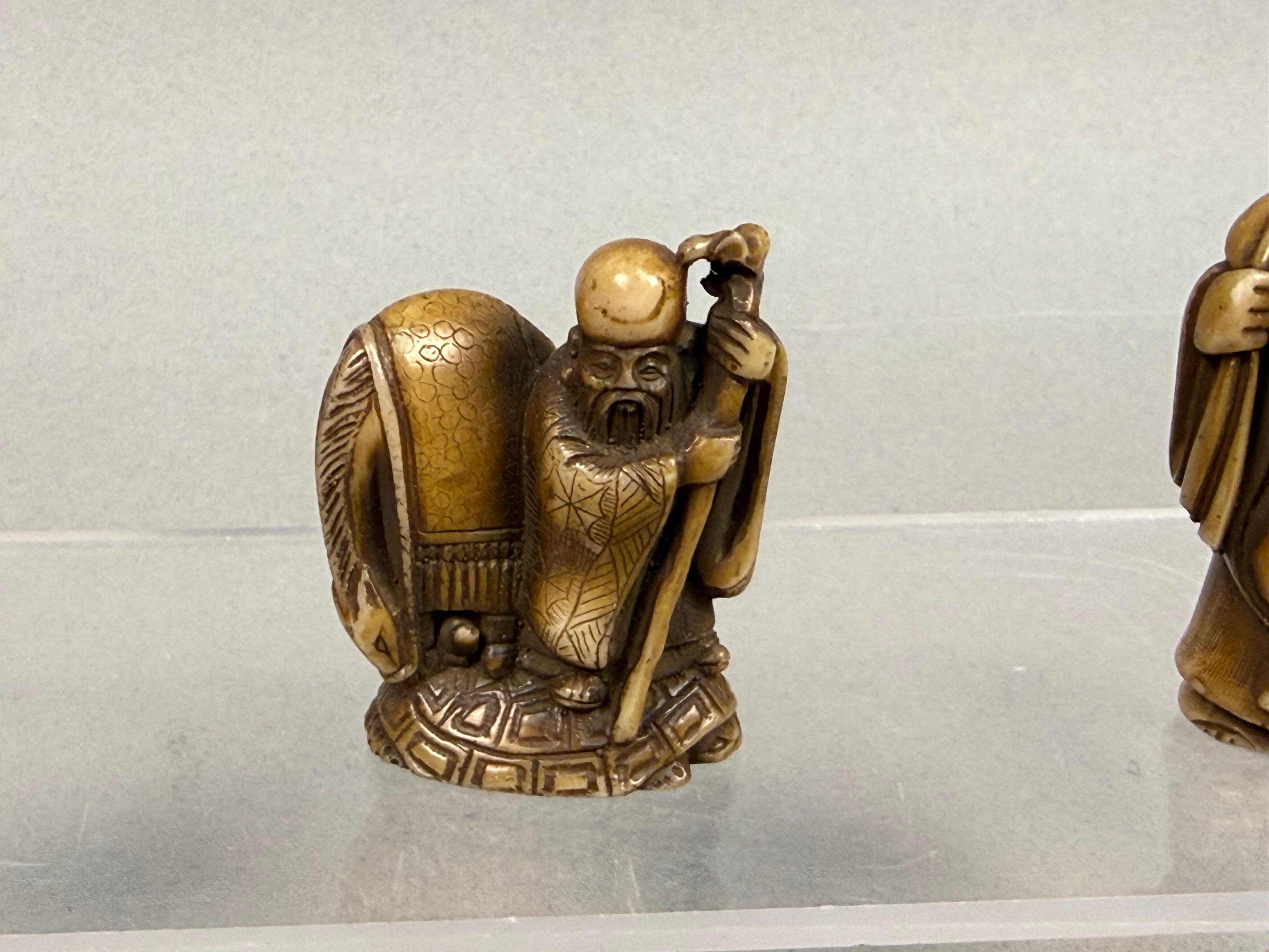Japanese Carved Group of Netsuke