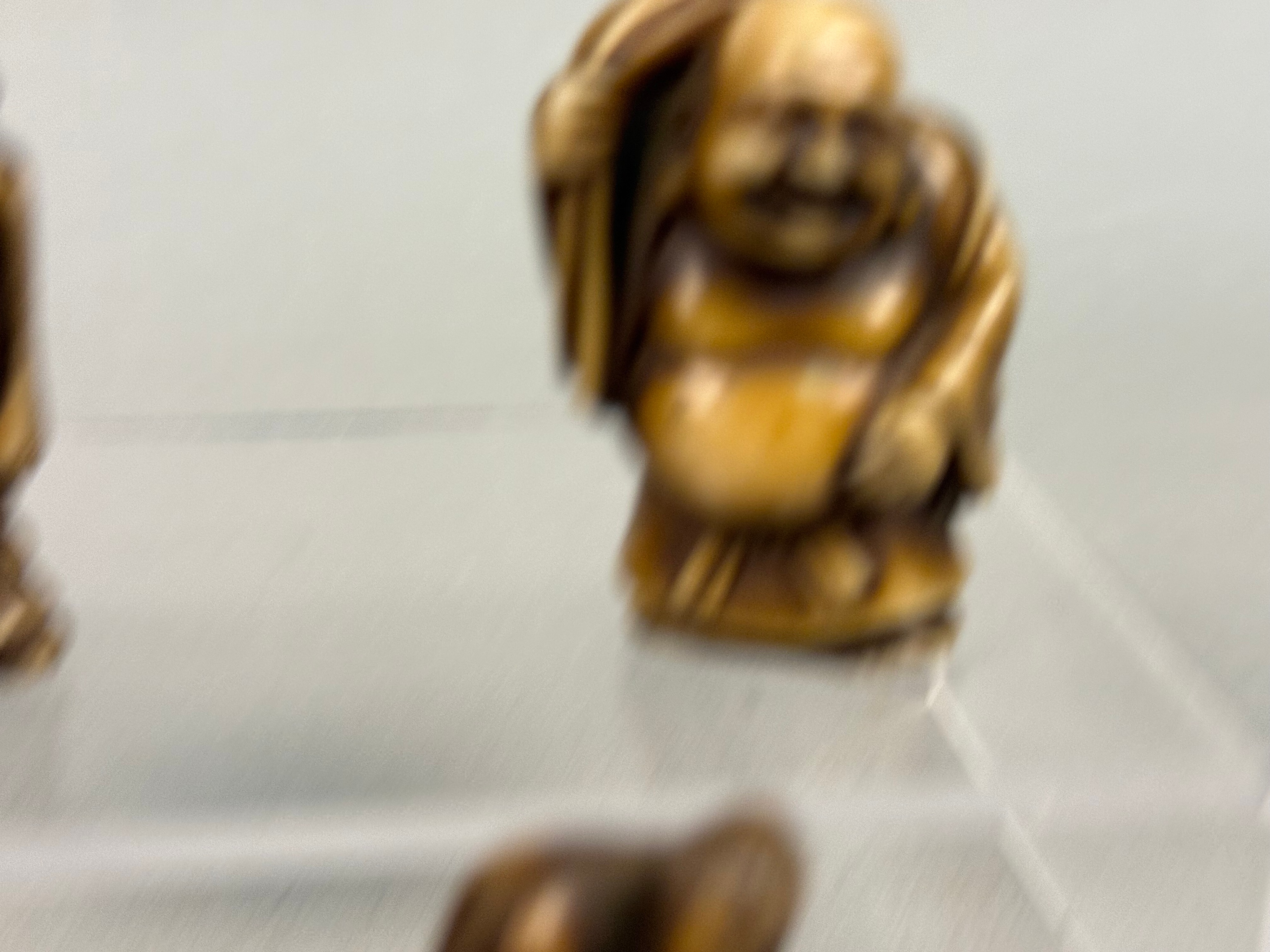 Japanese Carved Group of Netsuke
