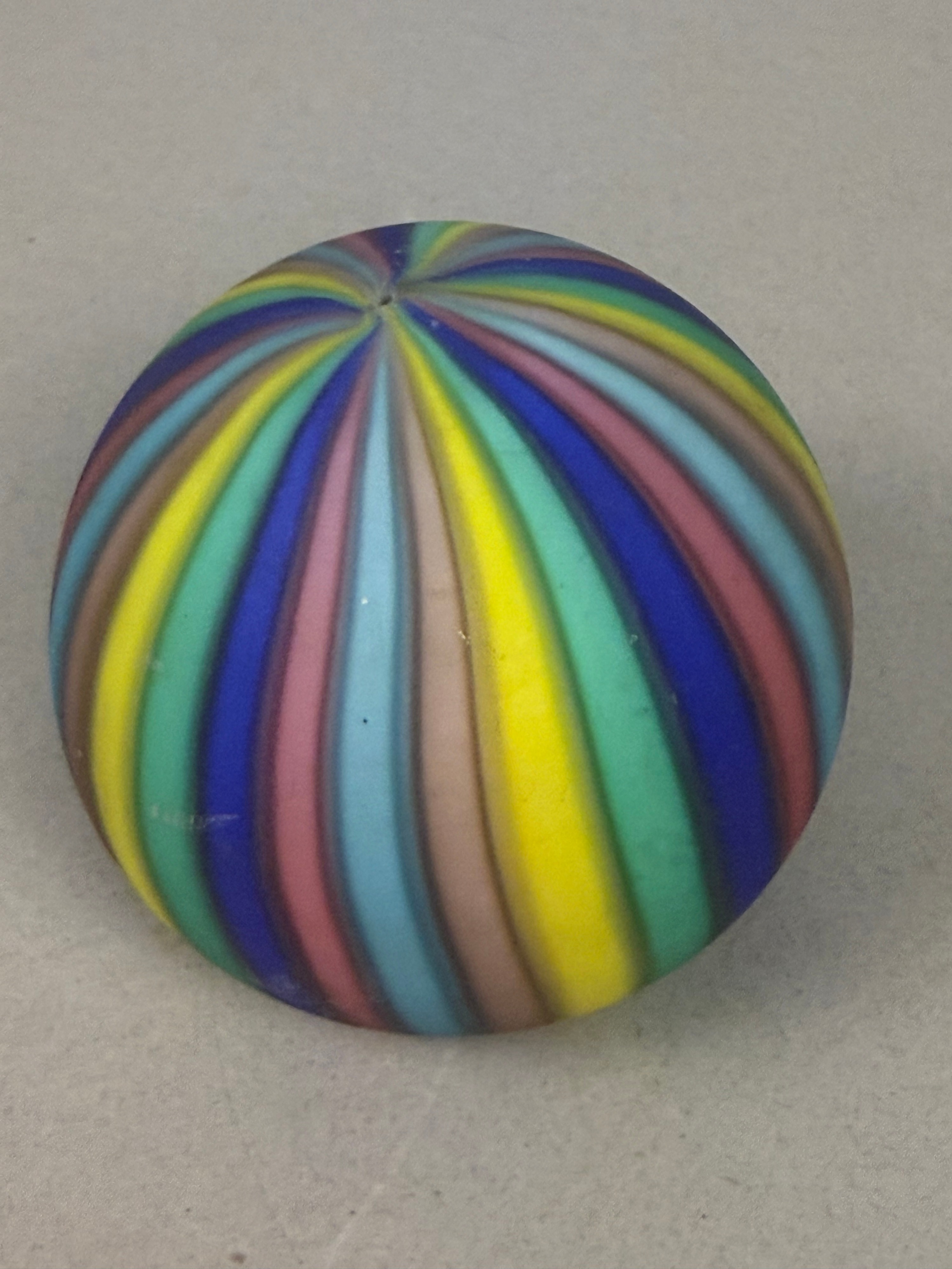 Satin Ribbon Glass Paperweight