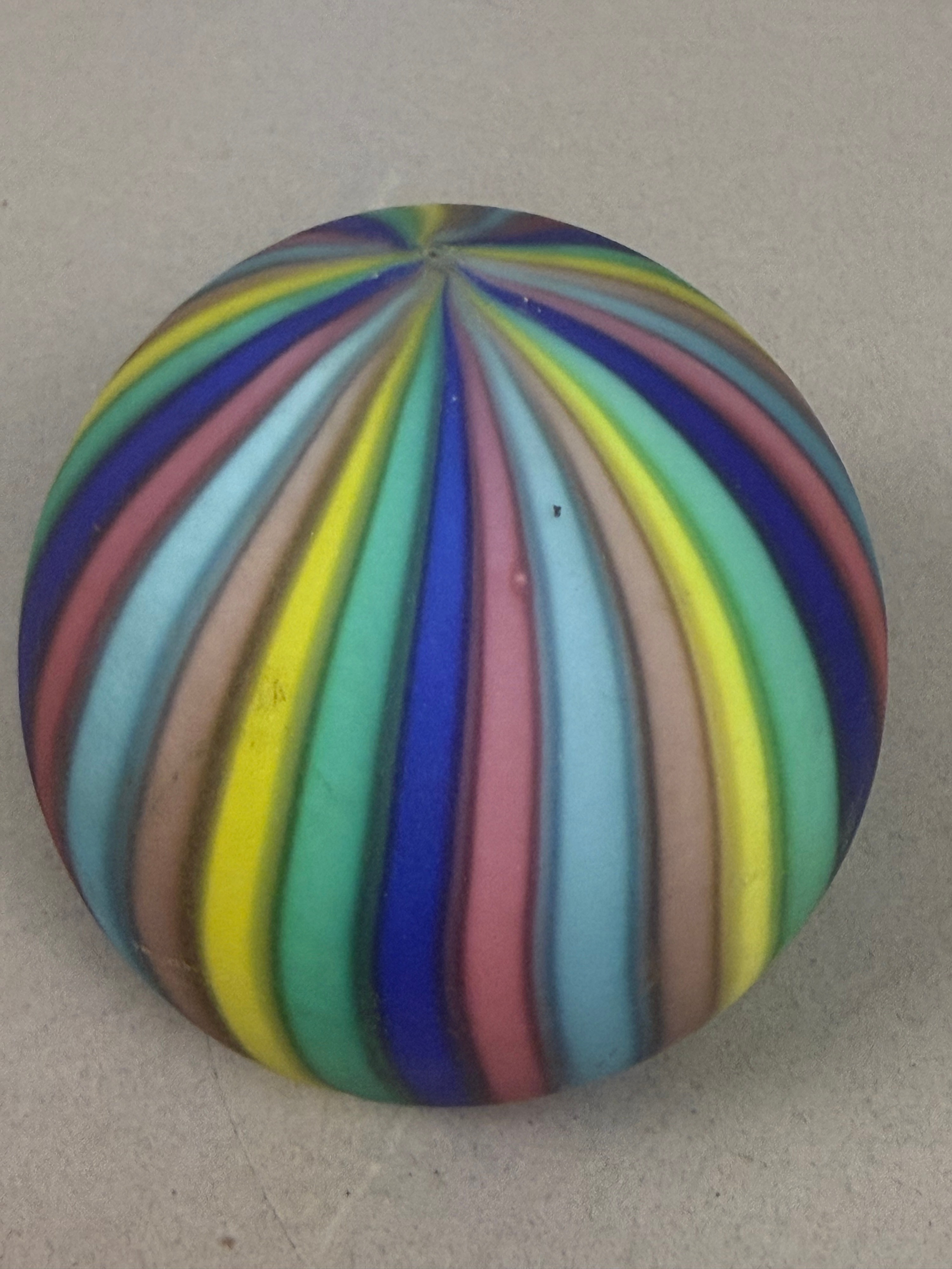Satin Ribbon Glass Paperweight