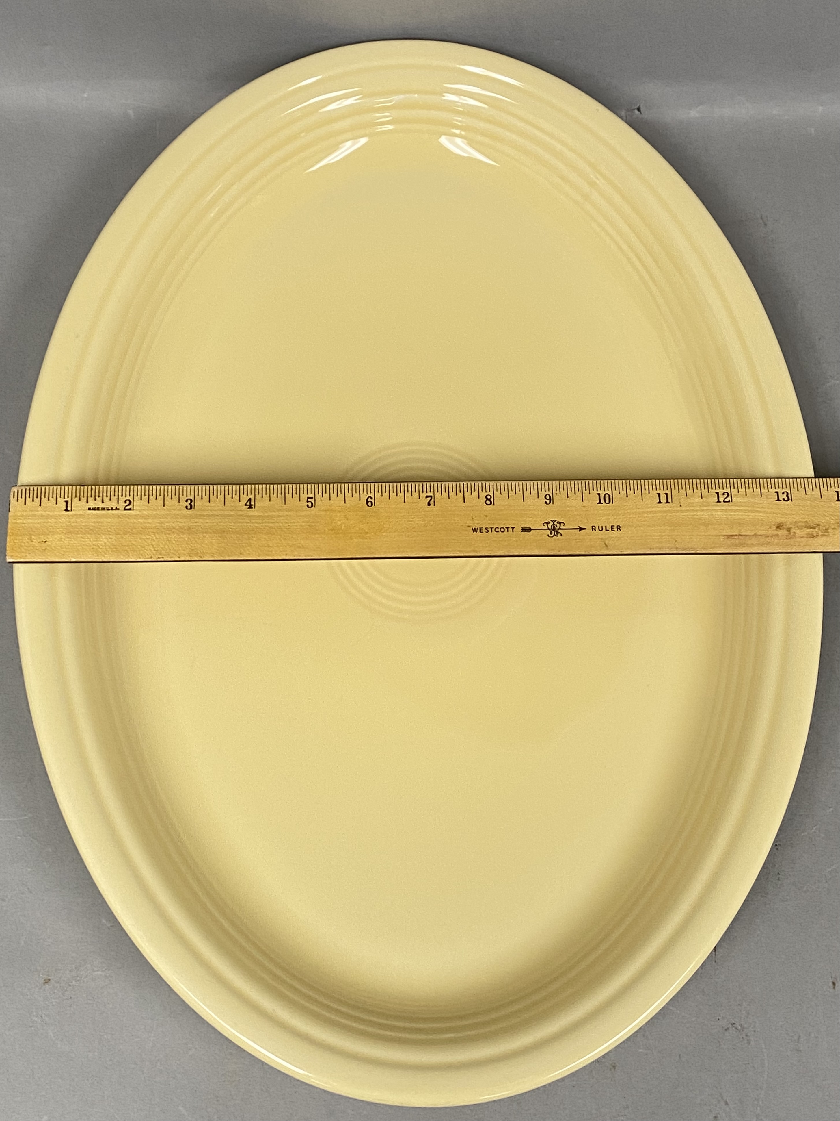 Fiesta Yellow Oval Serving Platter