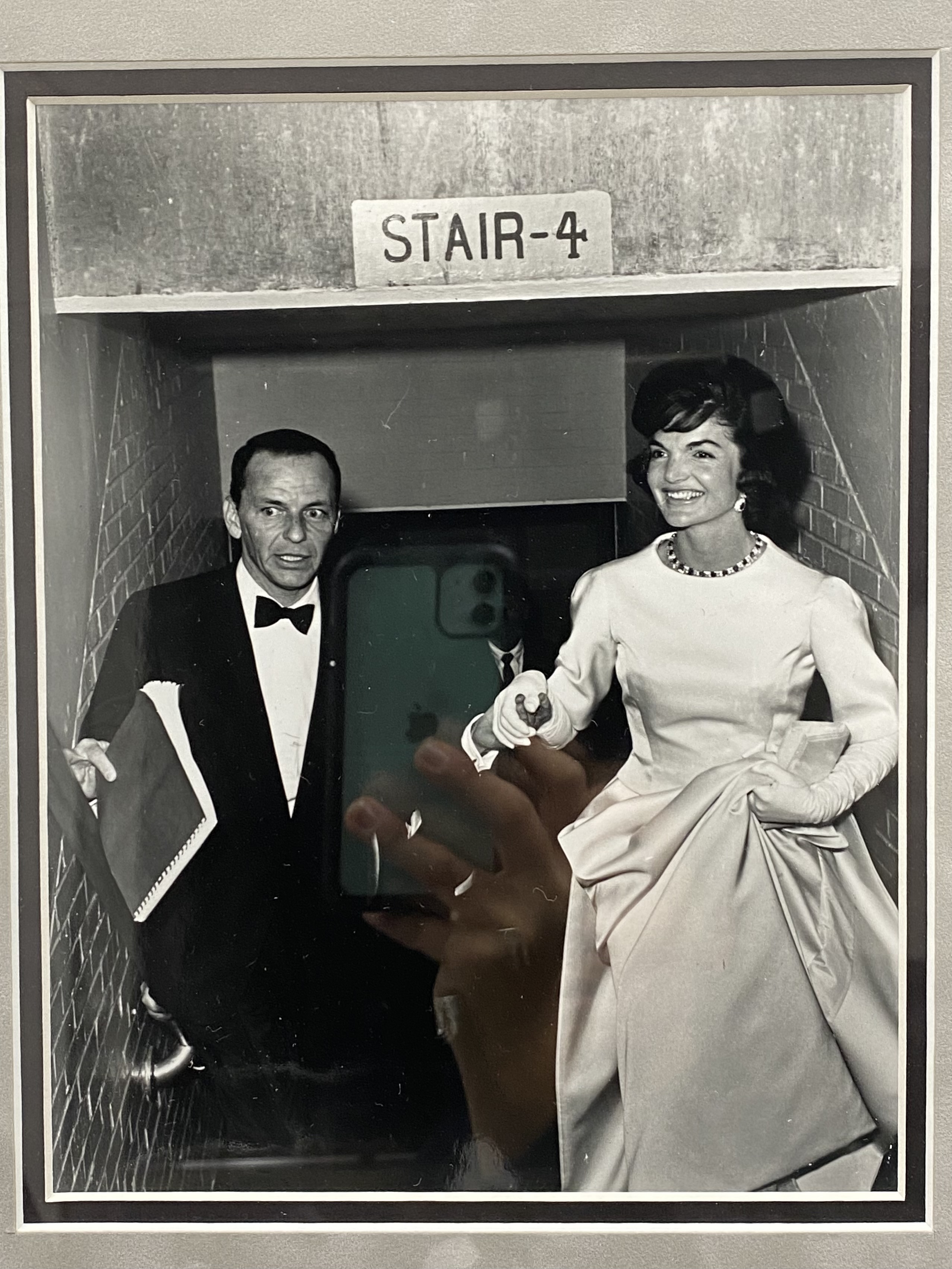 Sinatra and Kennedy Signed Memorabilia Collage