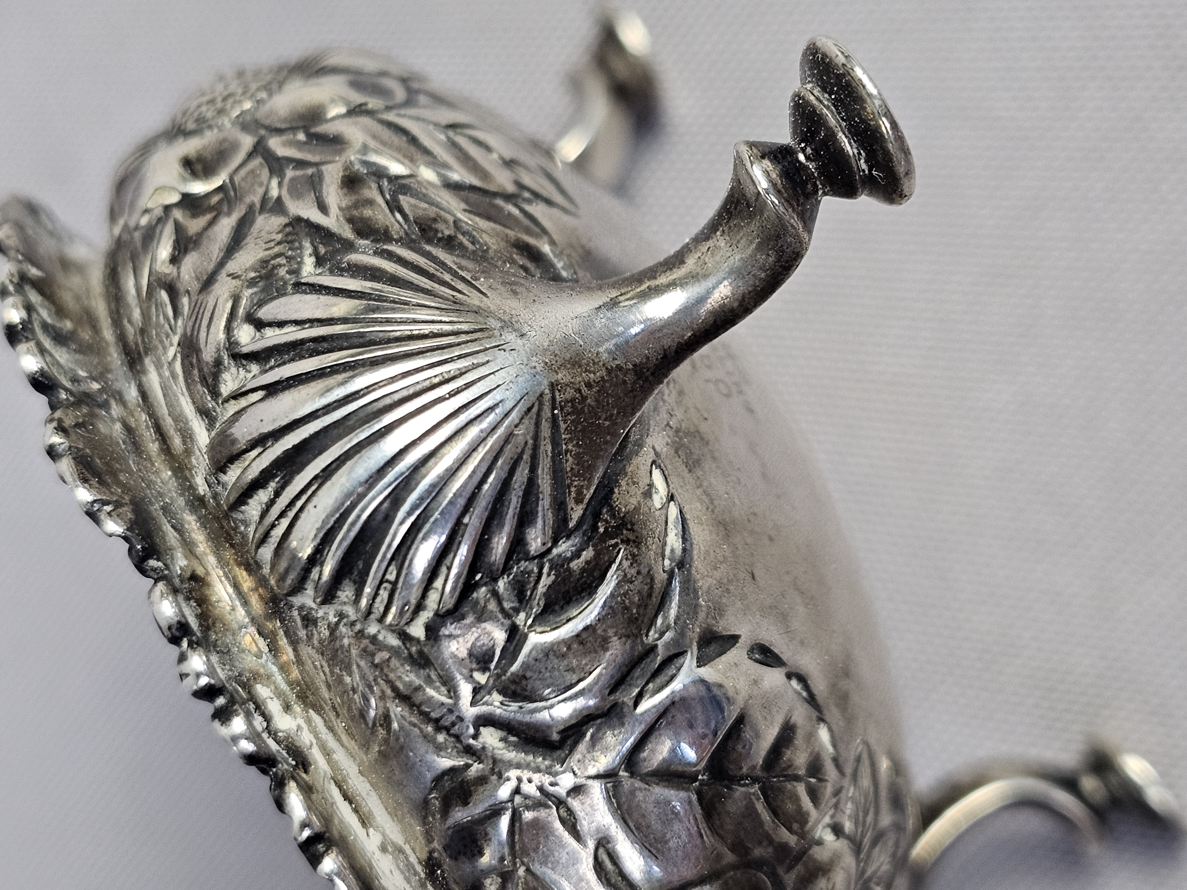 Sterling Footed Salt Dish