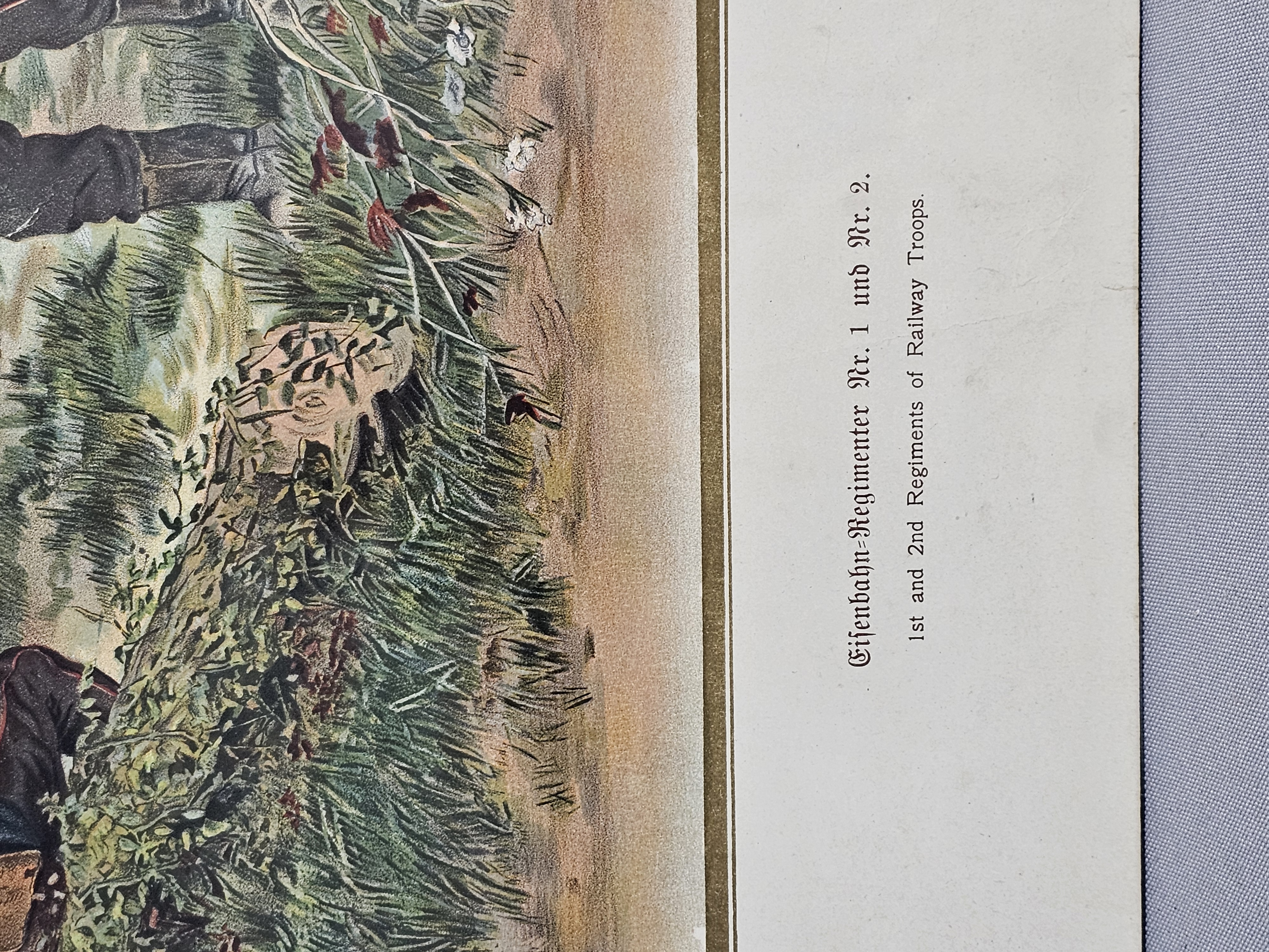 Ant Werner Co. German Army Lithographs