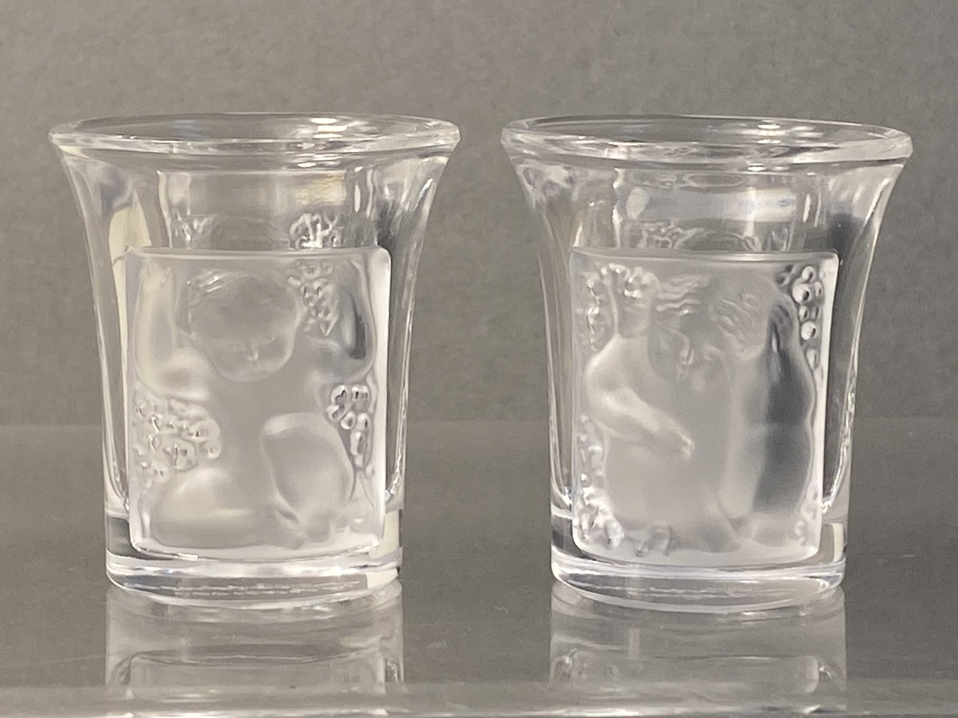 Lalique Les Enfants Shot Glasses