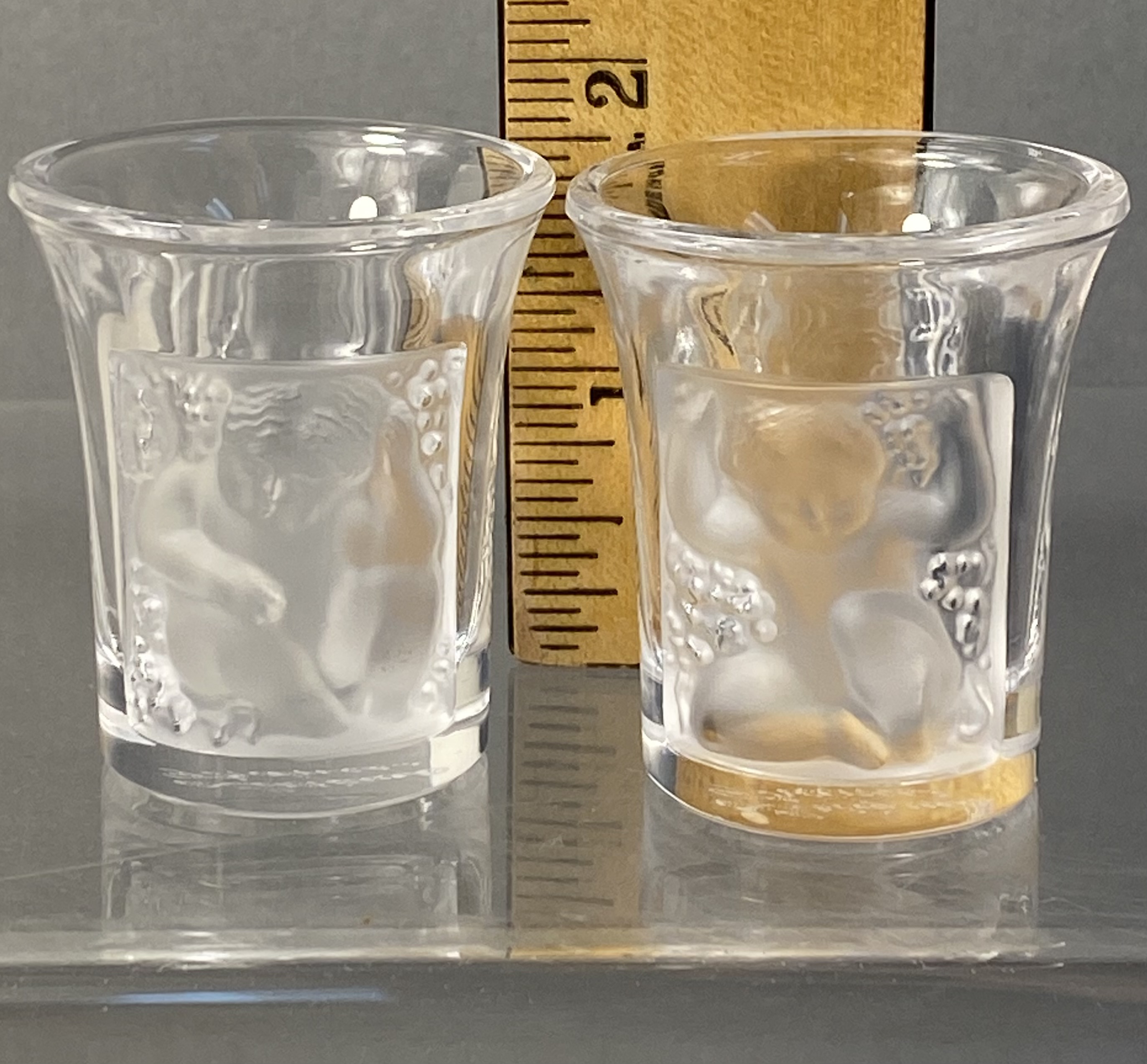 Lalique Les Enfants Shot Glasses