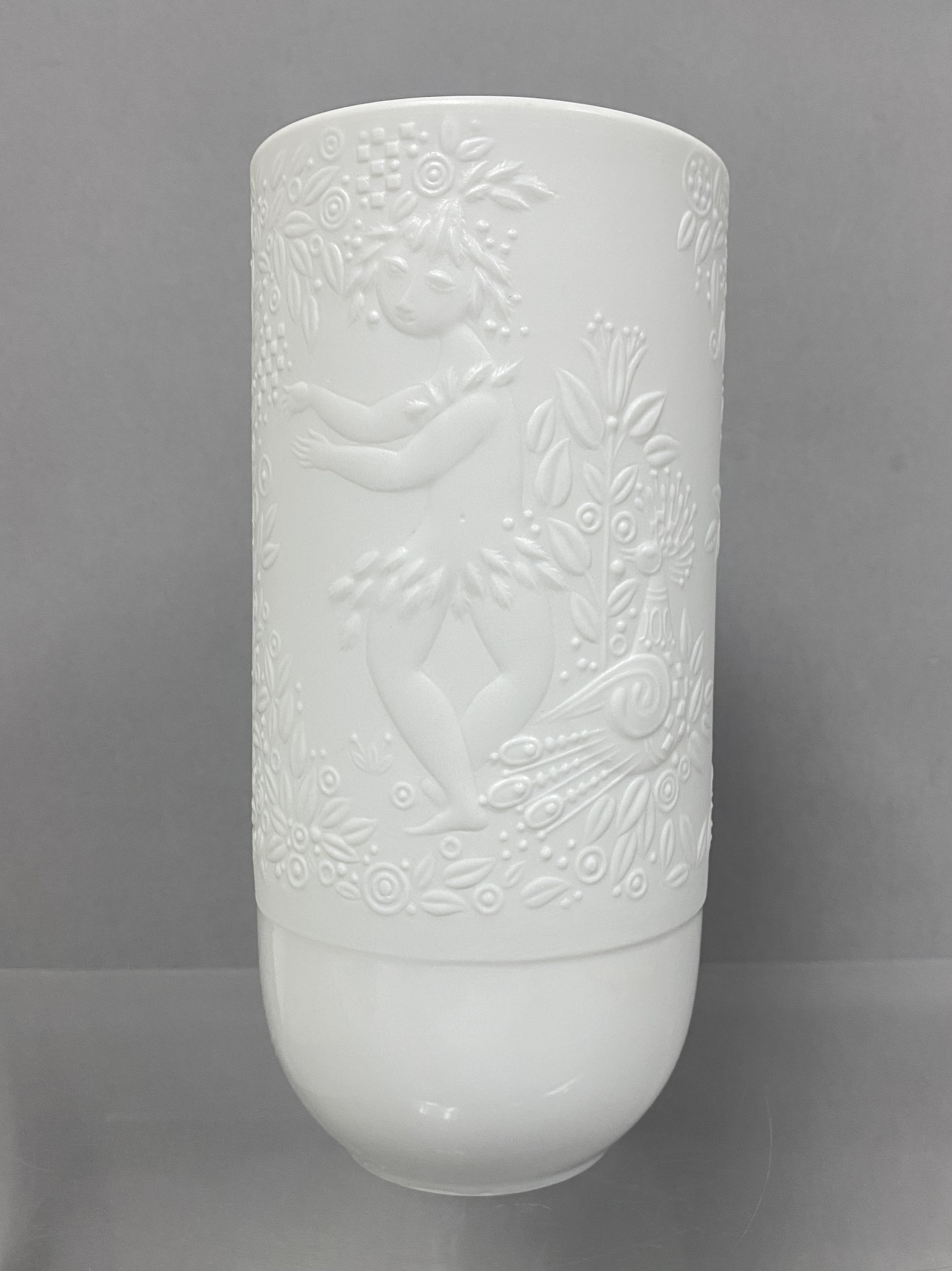 Rosenthal Magic Flute White Porcelain Vase