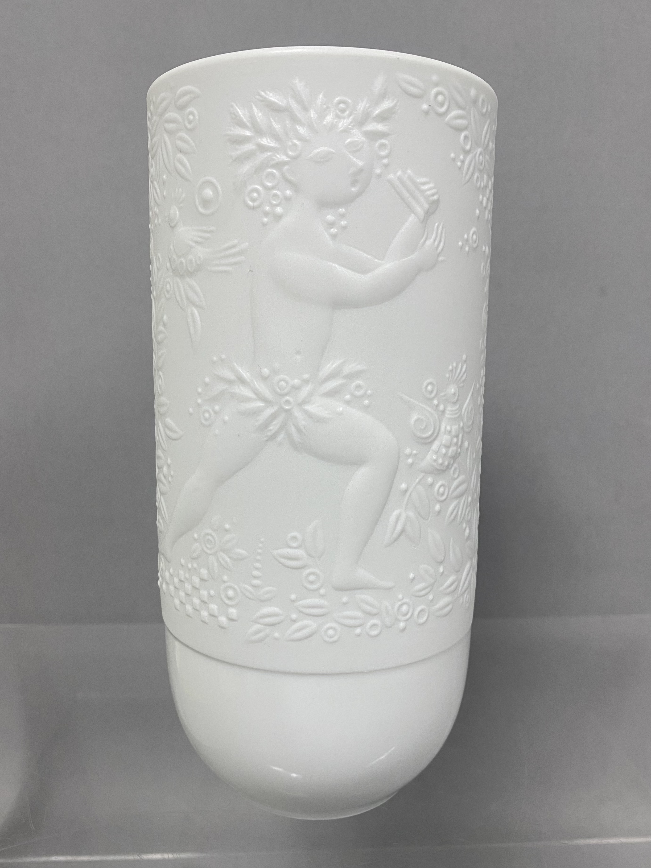 Rosenthal Magic Flute White Porcelain Vase