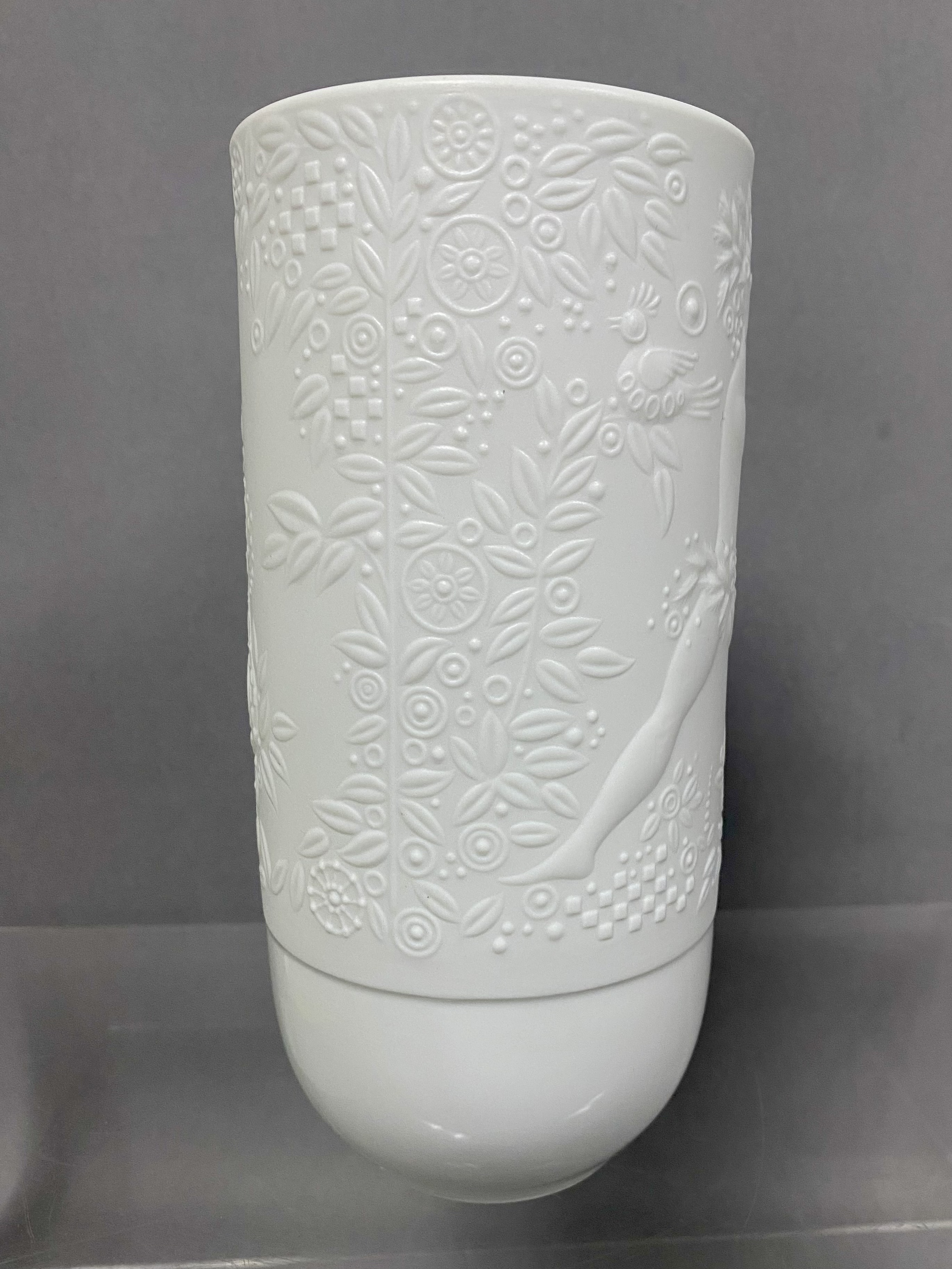 Rosenthal Magic Flute White Porcelain Vase