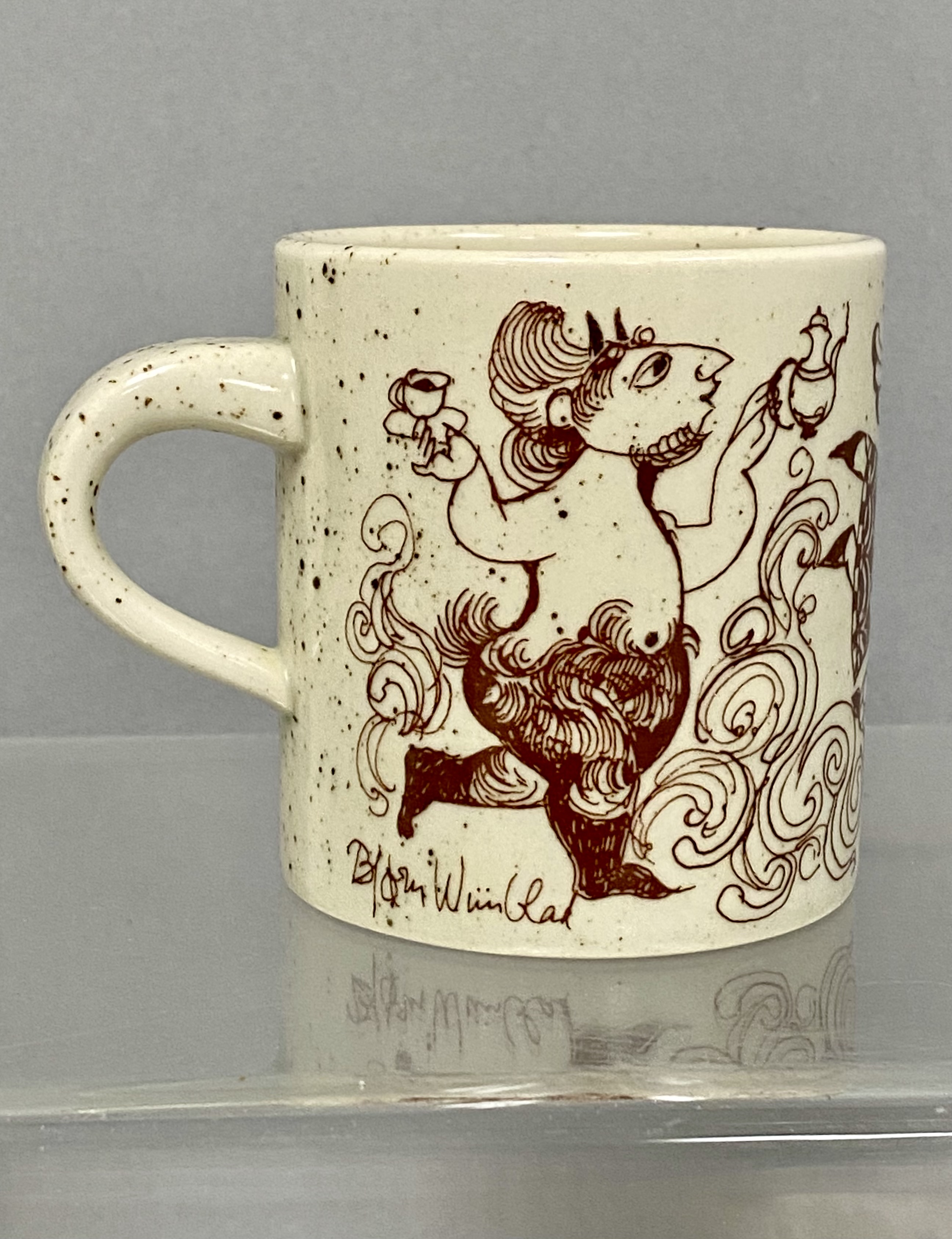 Rosenthal Studio-Linie Bjorn Wiinblad Stoneware Mug