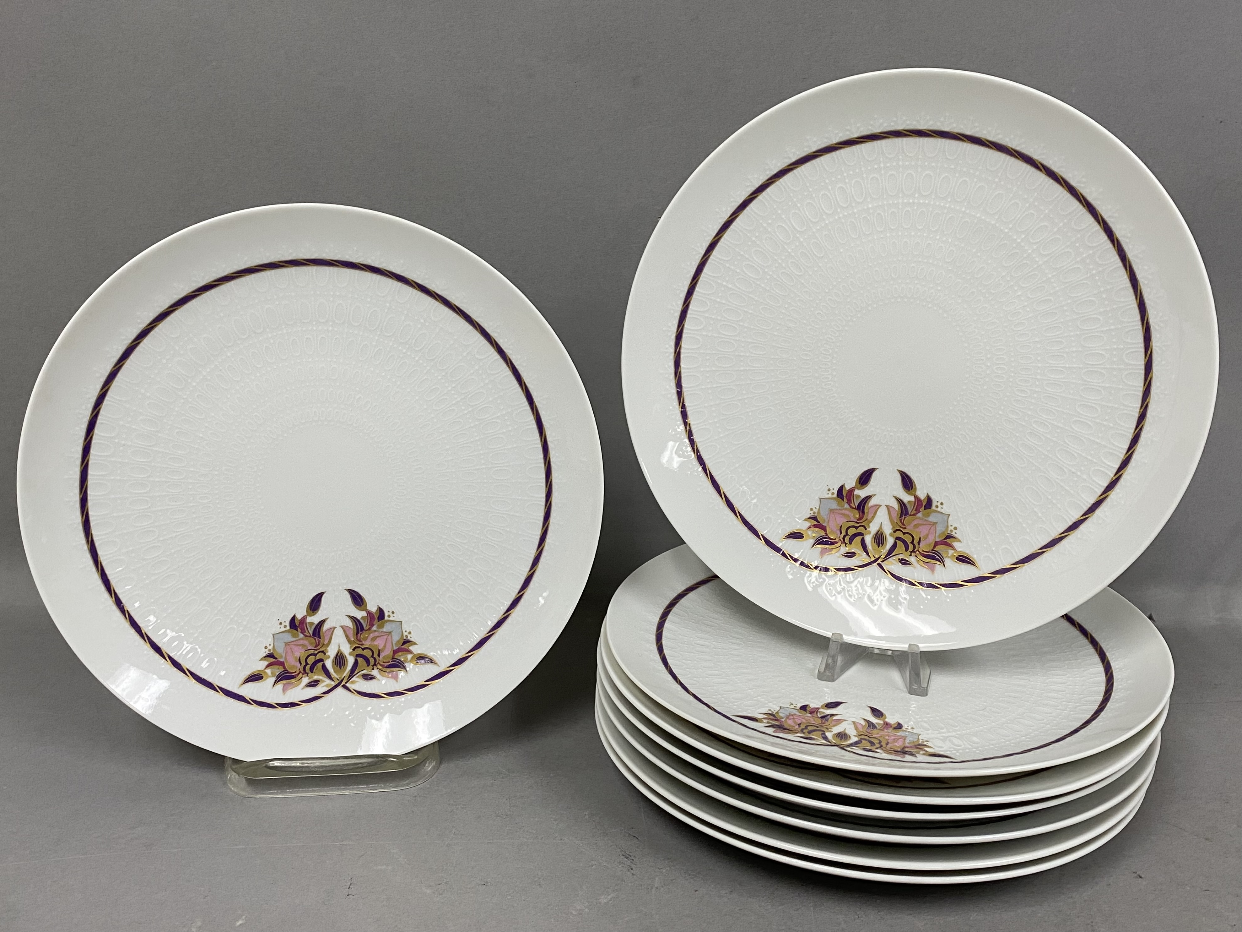 Rosenthal Studio-Linie Orchid Romance Dessert Plates