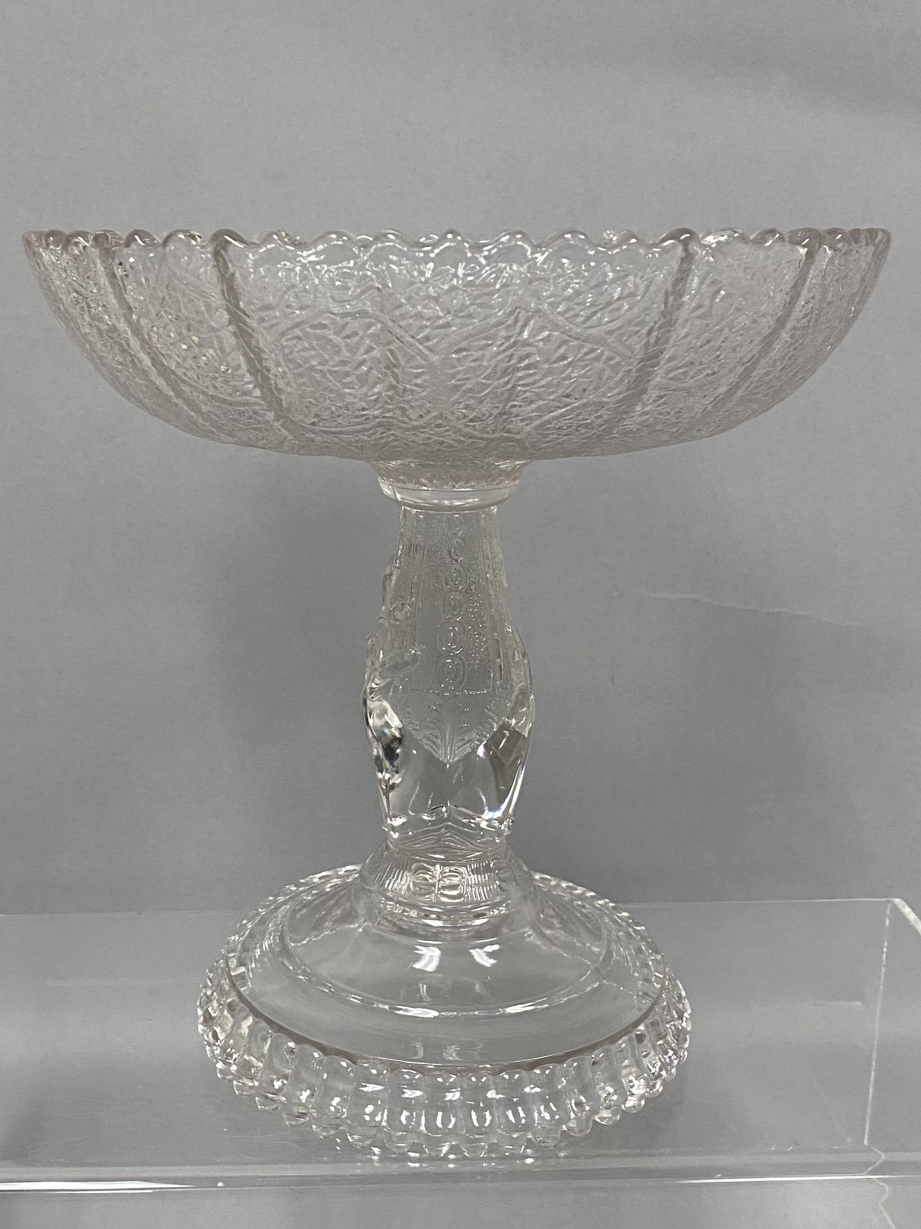 Tree of Life Glass Hand Compote