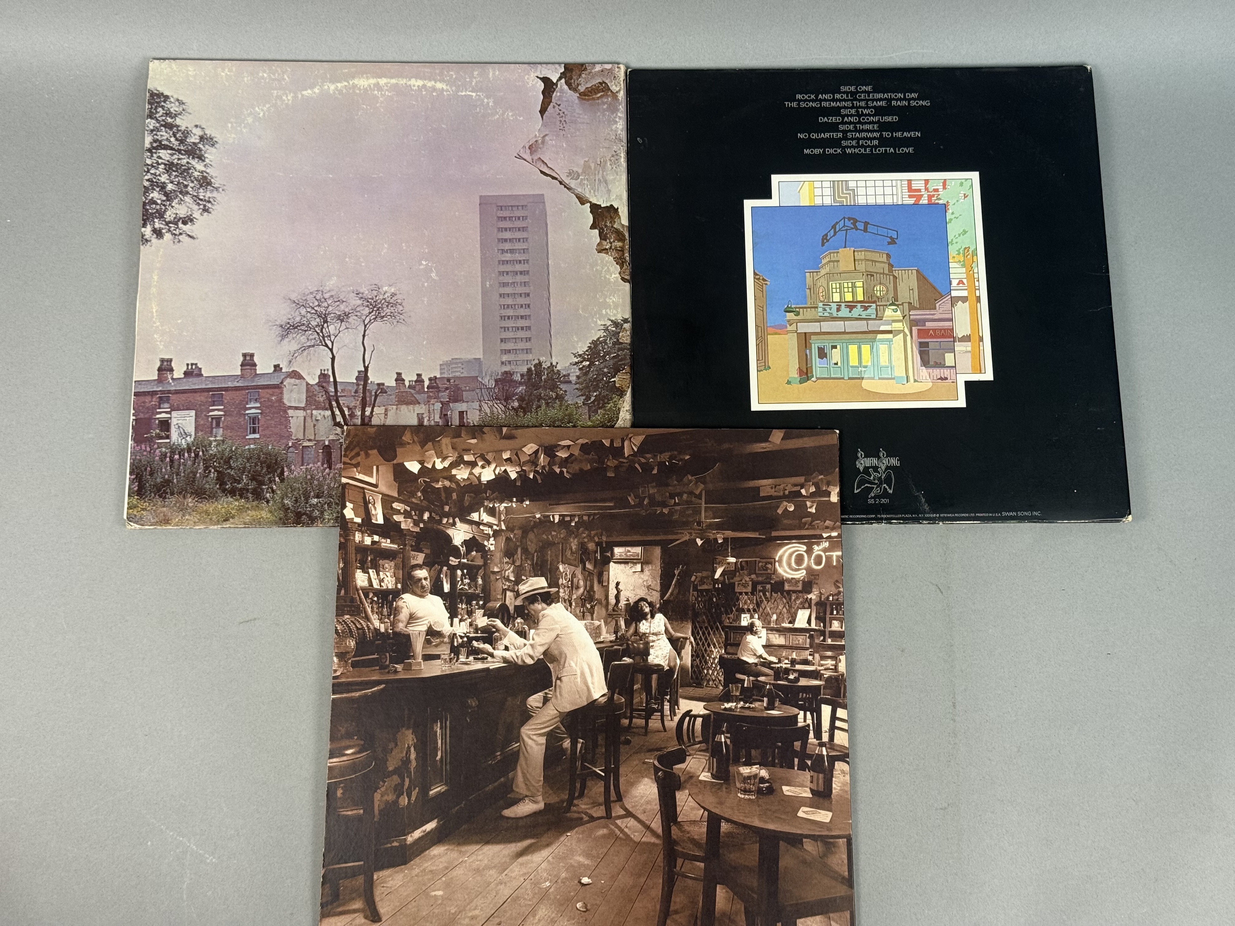 Led Zeppelin 3 Record Vinyl LP Collection