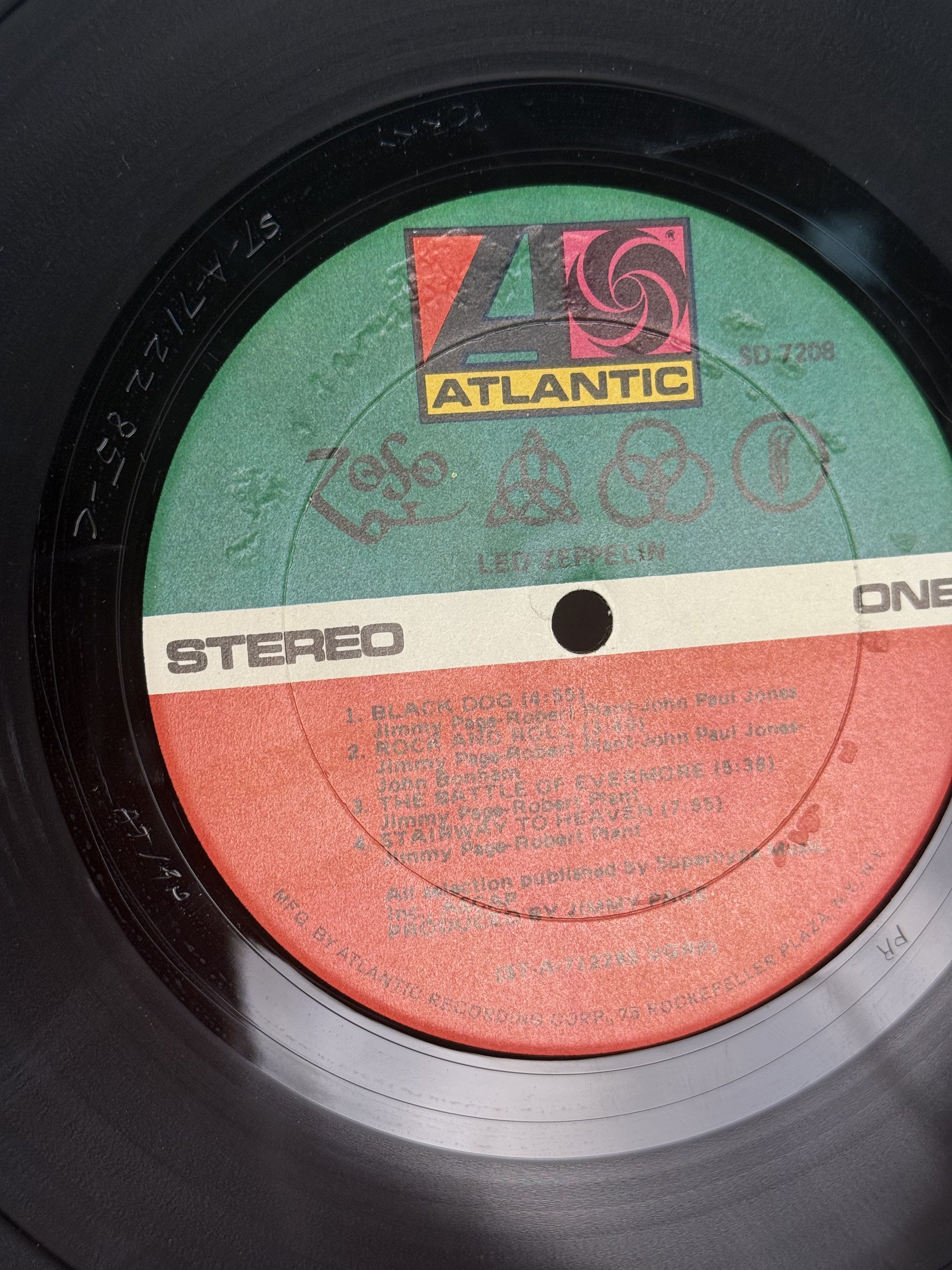 Led Zeppelin 3 Record Vinyl LP Collection