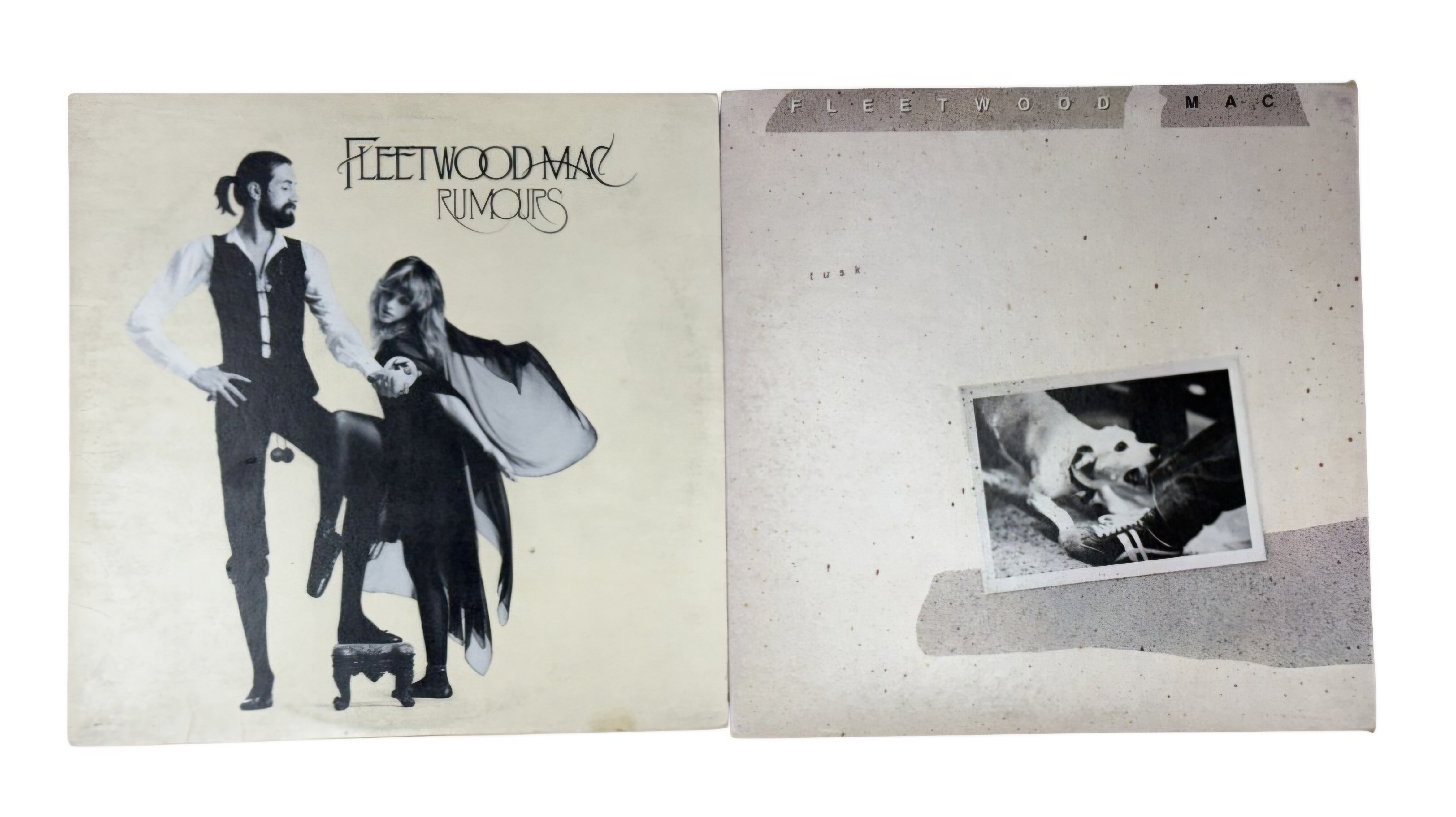 Fleetwood Mac Rumours & Tusk Vinyl LP Albums