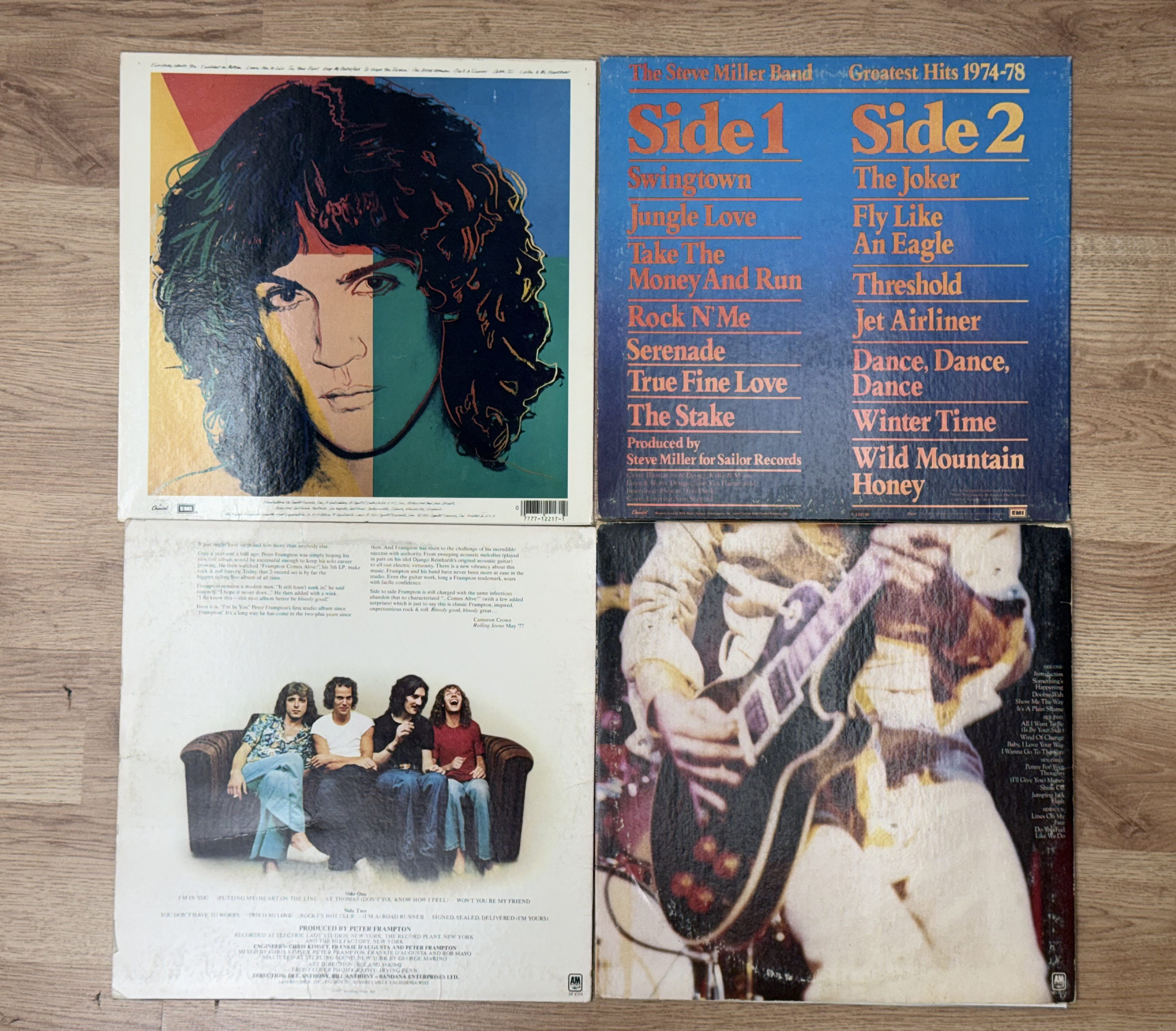 Classic Rock Vinyl LP Records
