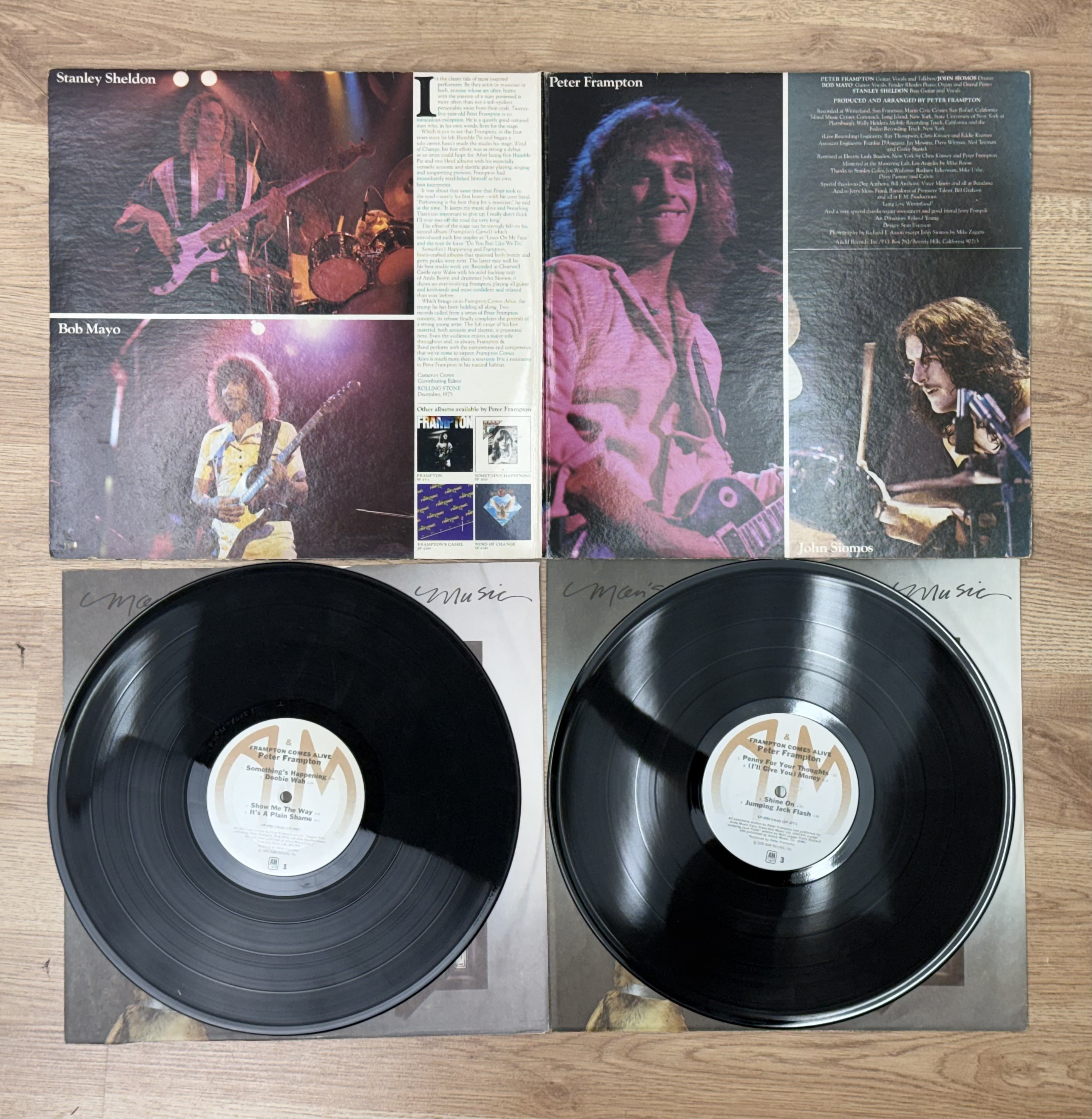 Classic Rock Vinyl LP Records