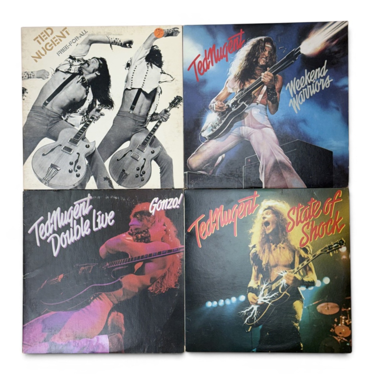 Epic Ted Nugent Vinyl LP Collection