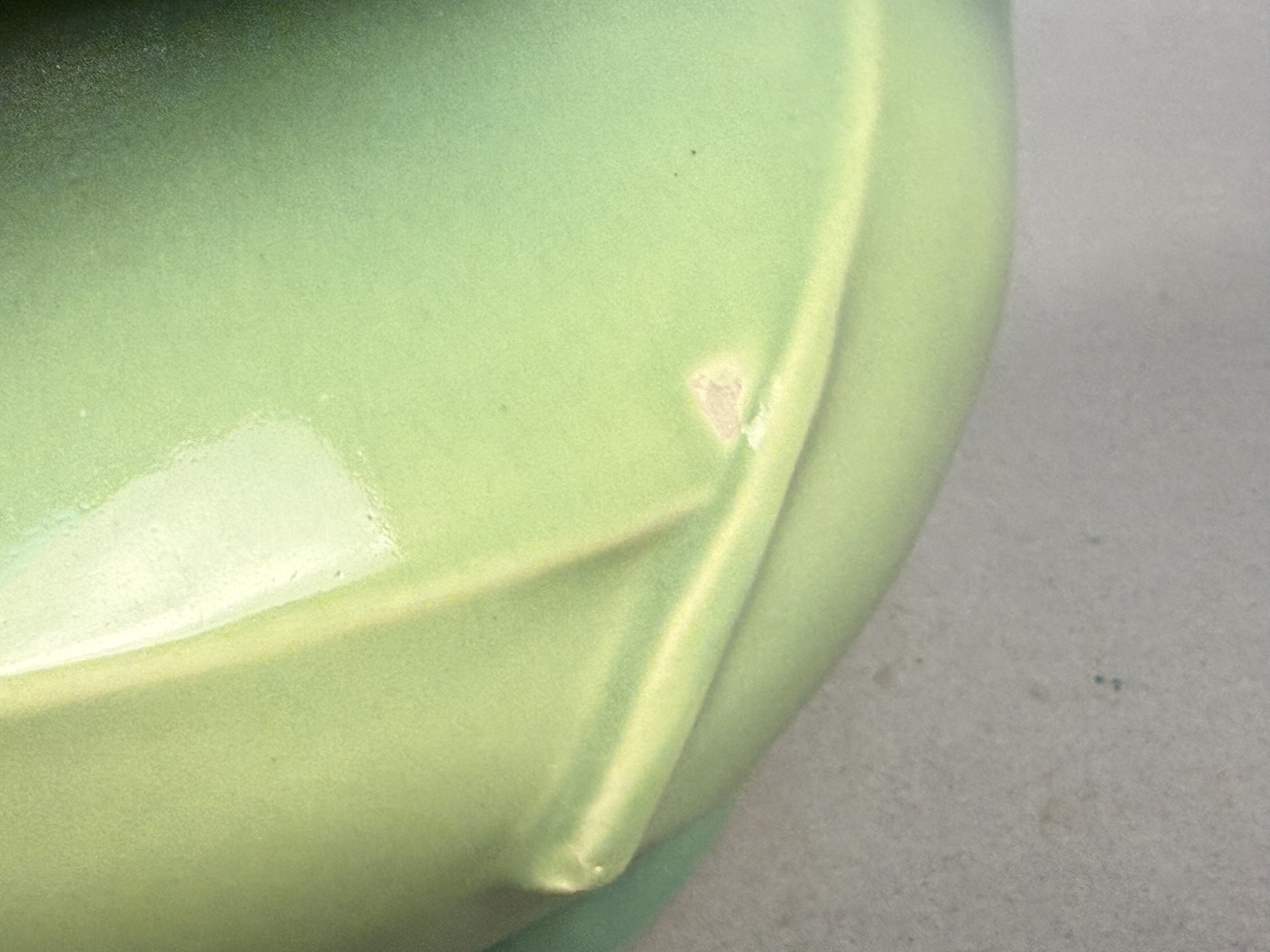 McCoy Ceramic Blended Glaze Leaf Teapot