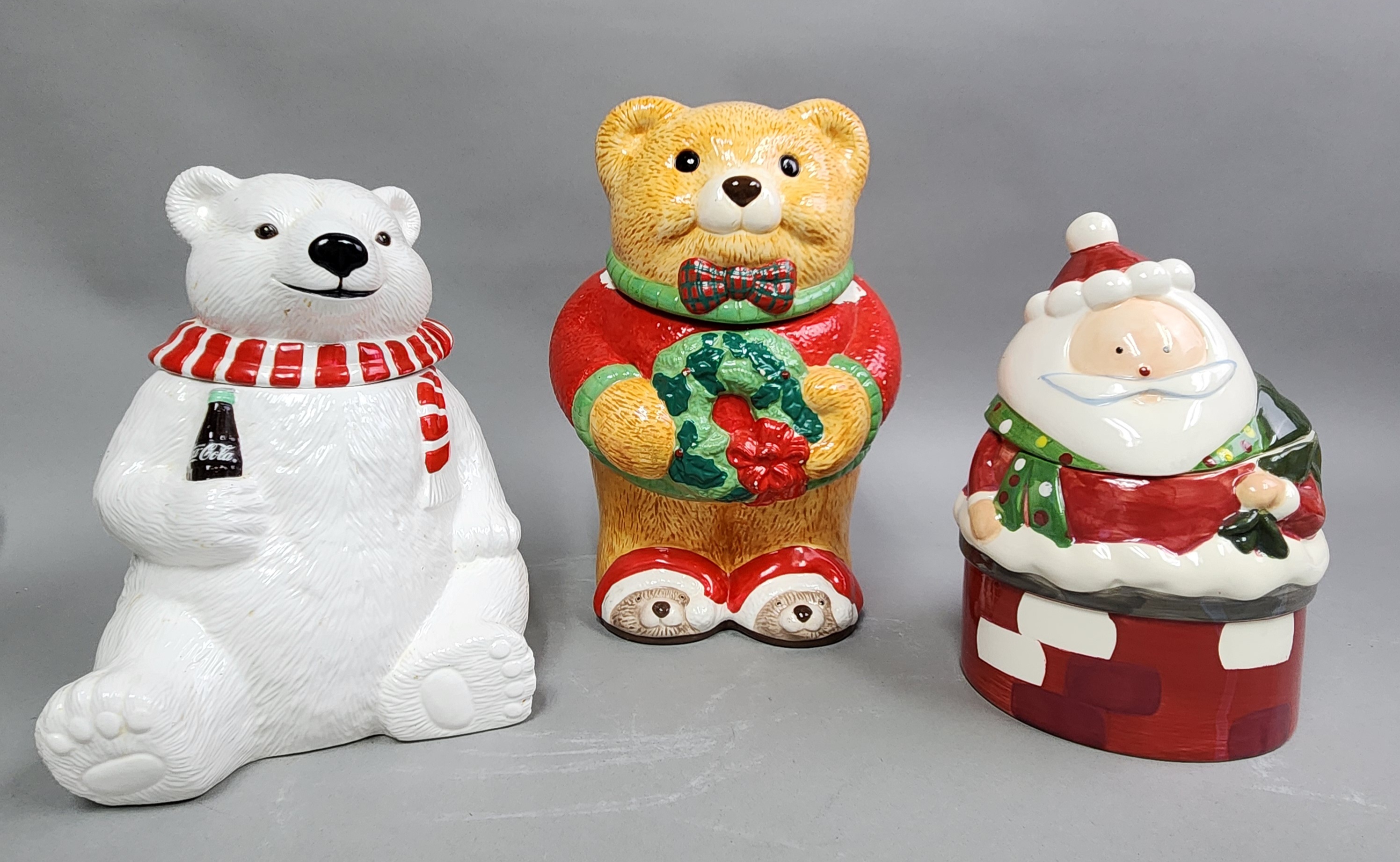 Christmas Cookie Jars Inc. Coca-Cola Polar Bear