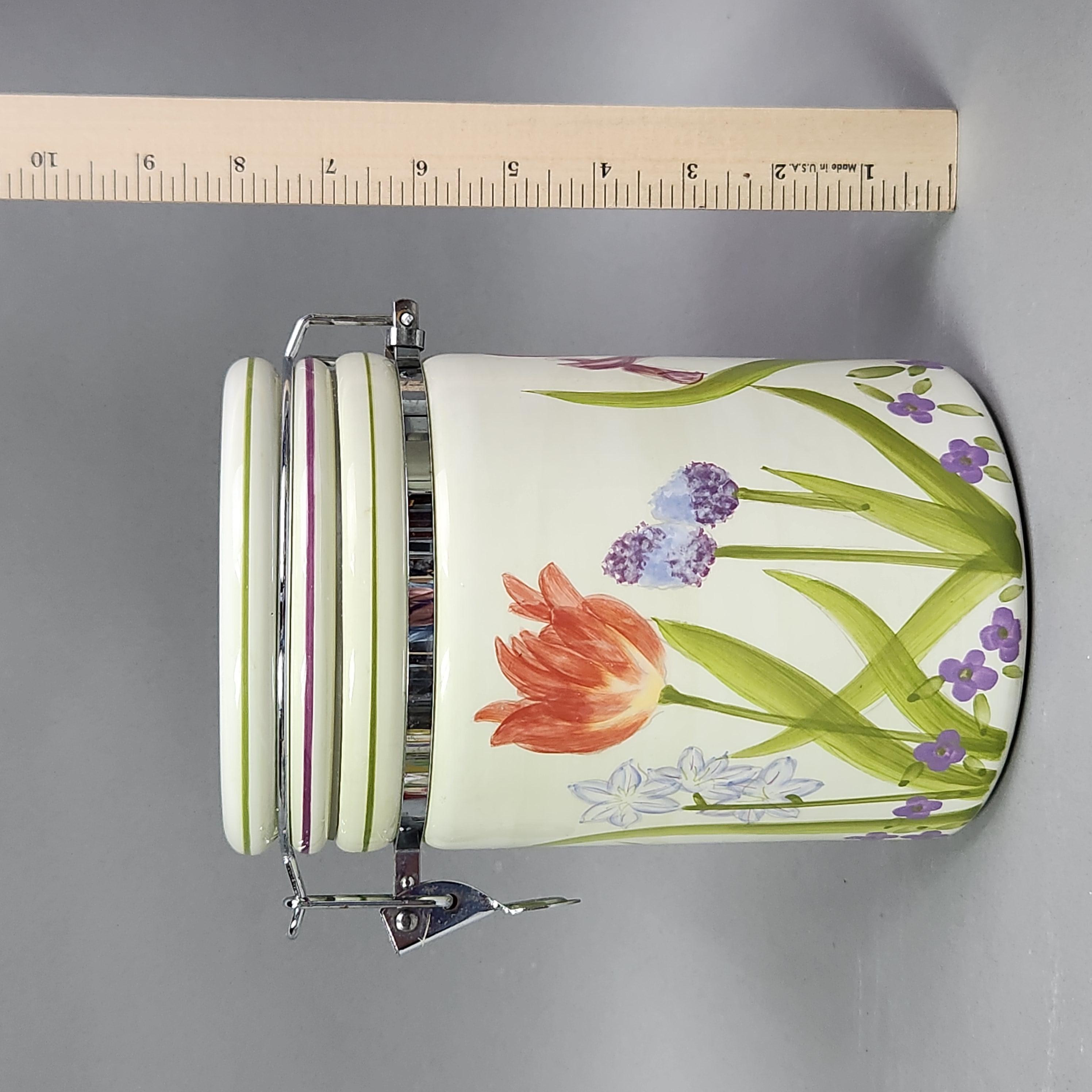 Spring Garden Ceramic Canister Set