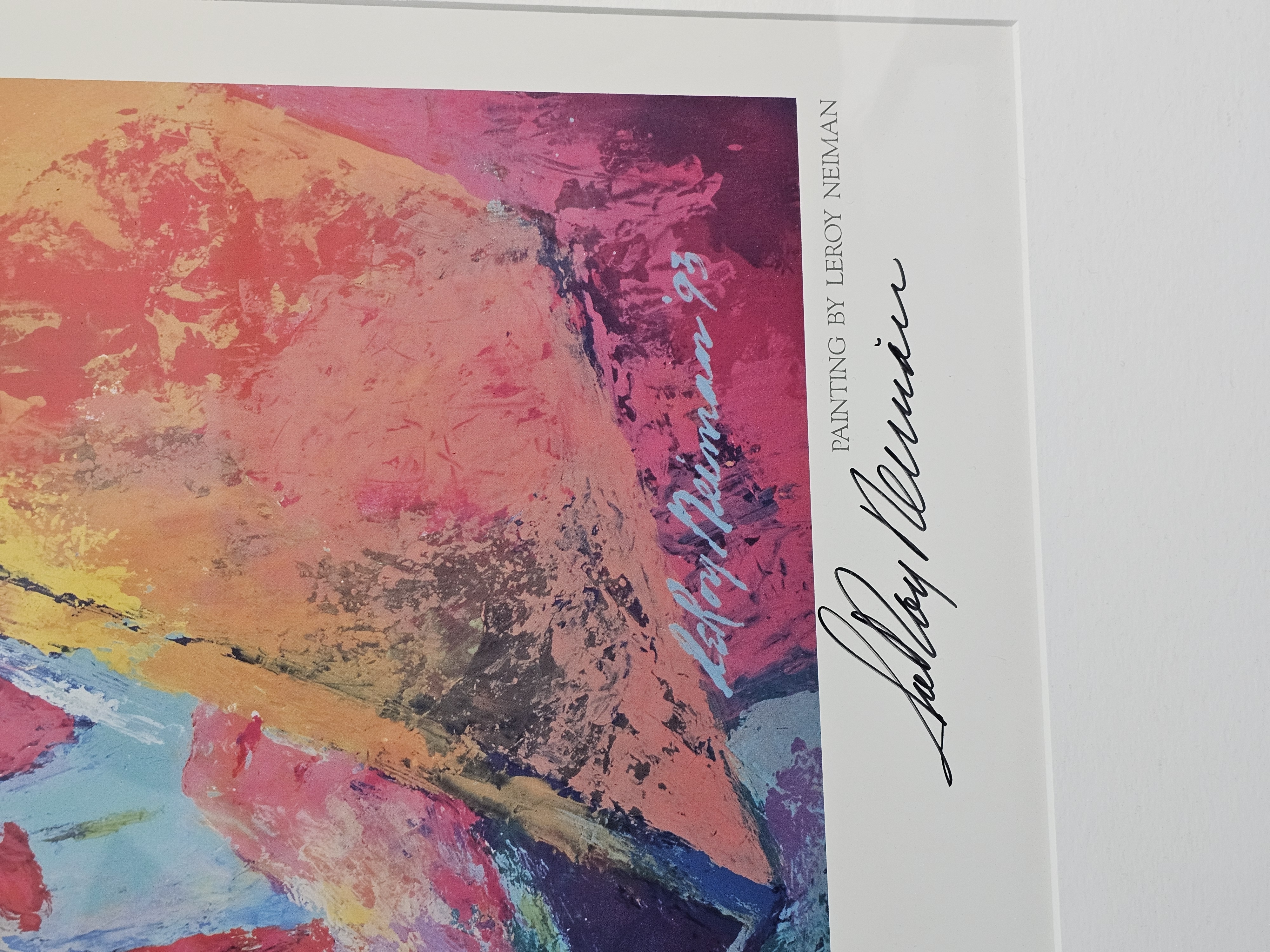 LeRoy Neiman Frank Sinatra Print