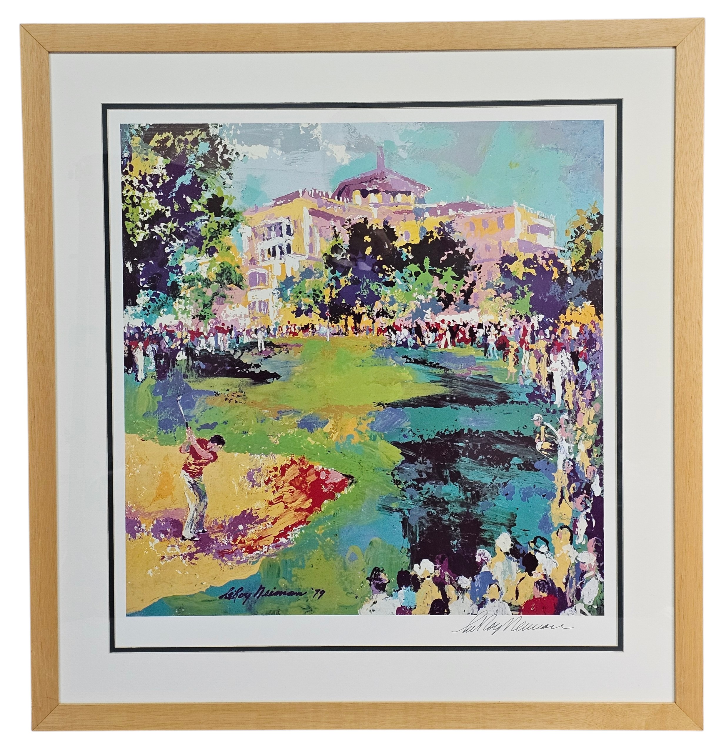LeRoy Neiman Westchester Classic Golf Serigraph