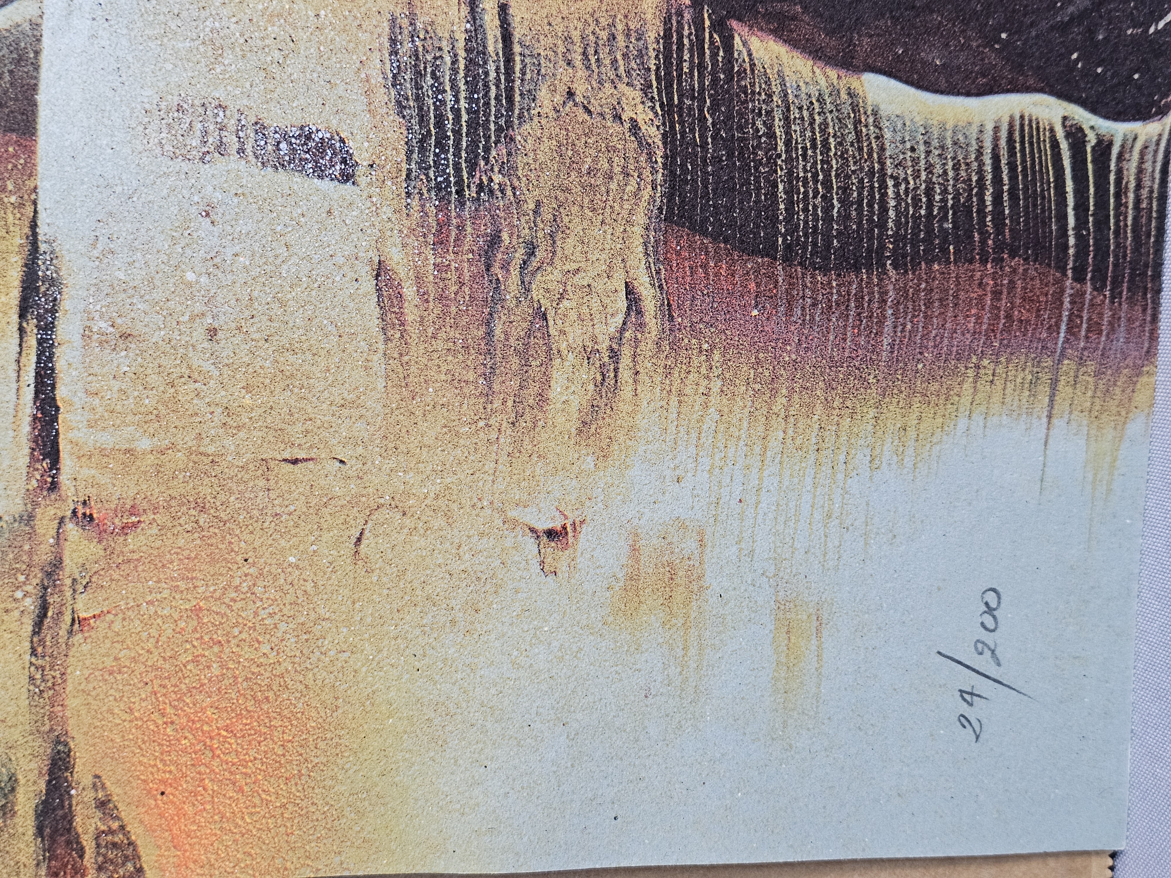 Nierman Signed Abstract Numbered Serigraph