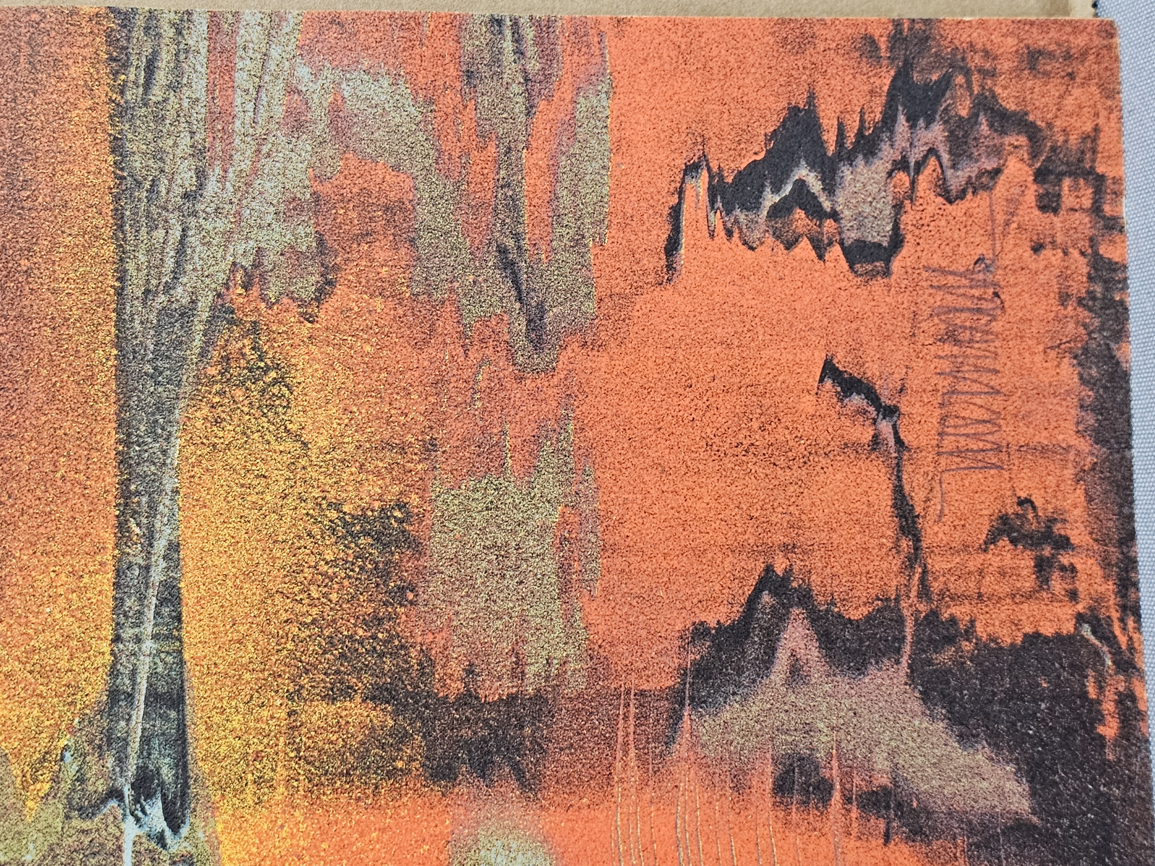 Nierman Signed Abstract Numbered Serigraph