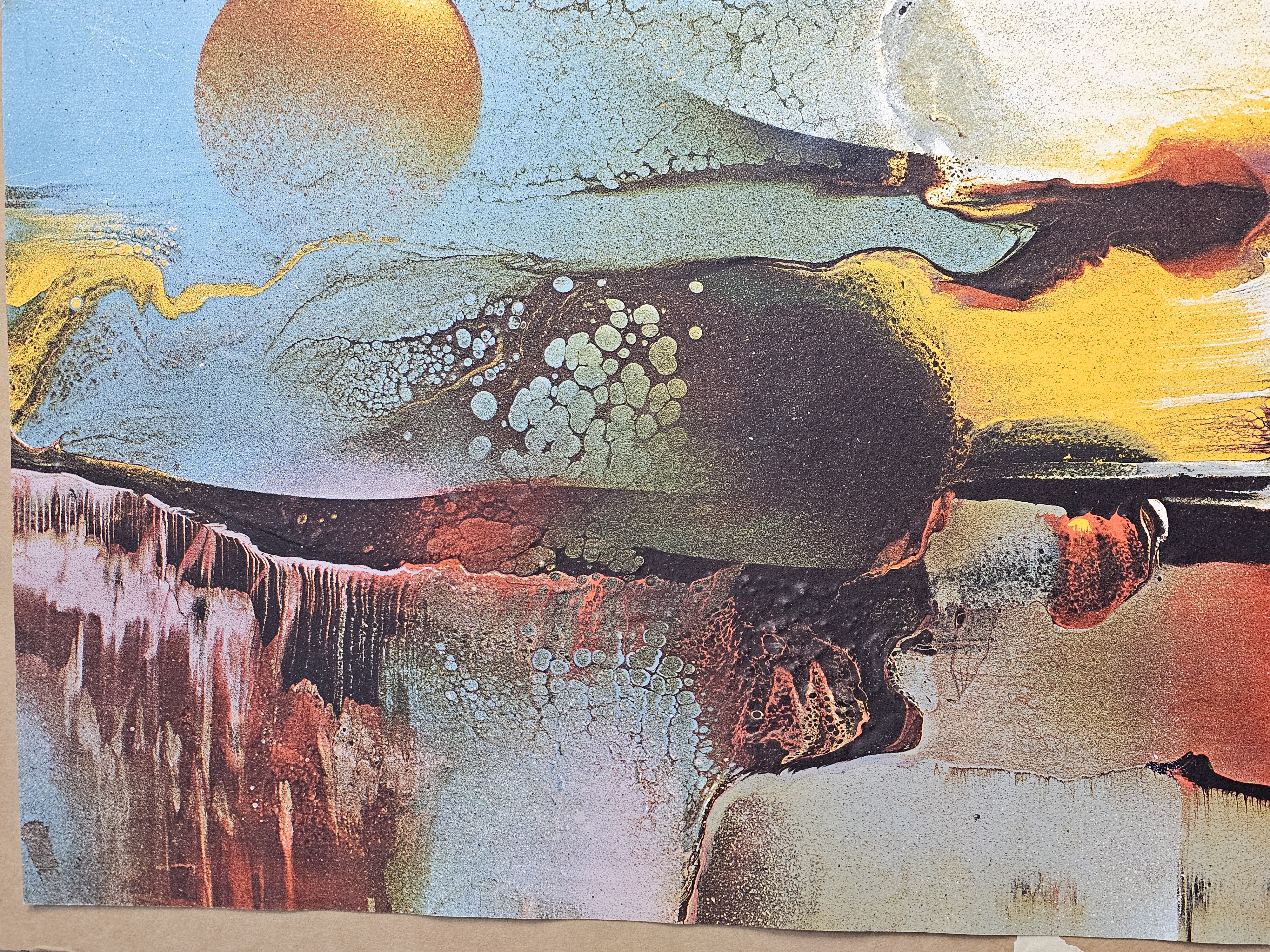 Nierman Signed Abstract Numbered Serigraph