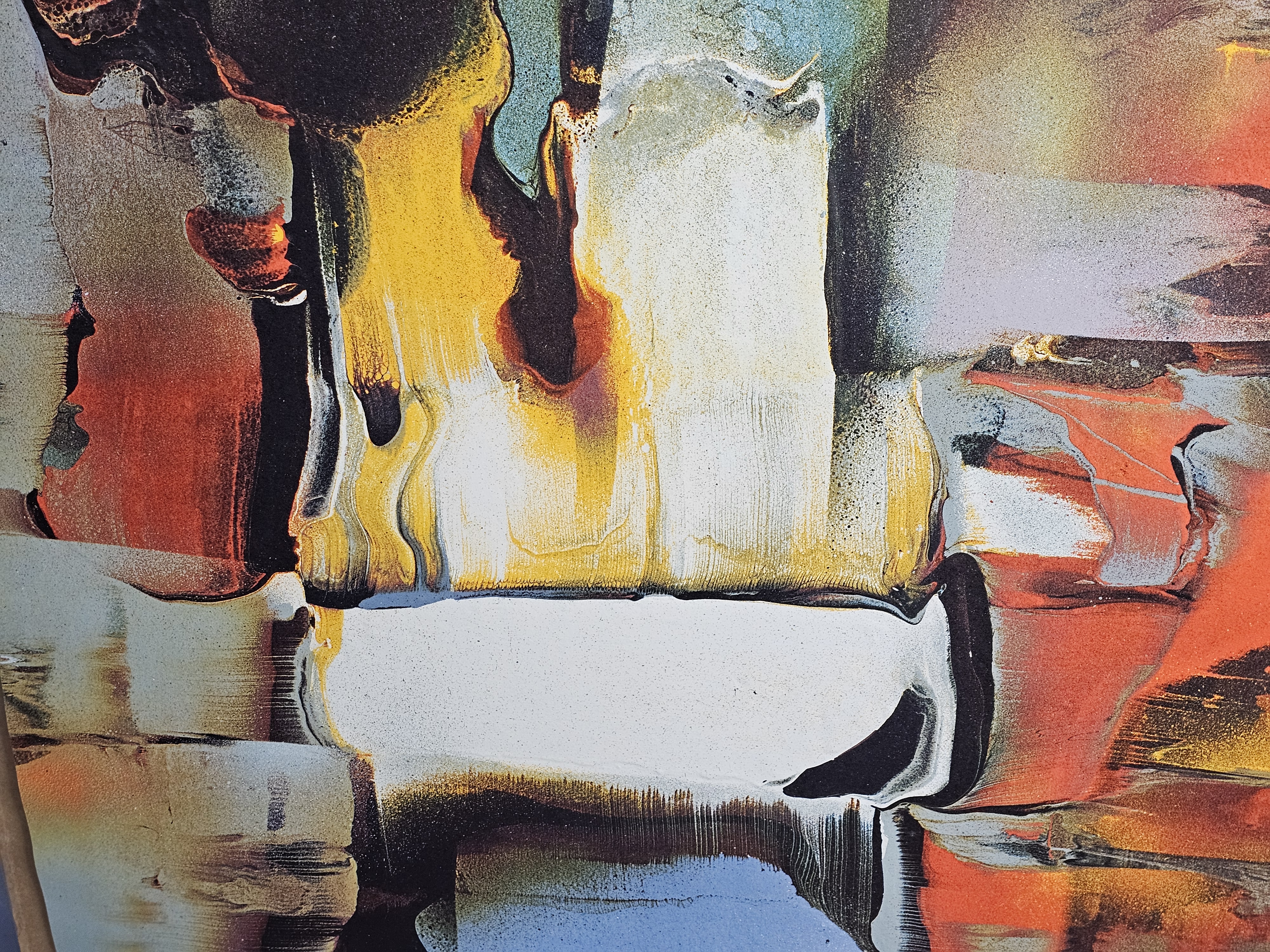 Nierman Signed Abstract Numbered Serigraph
