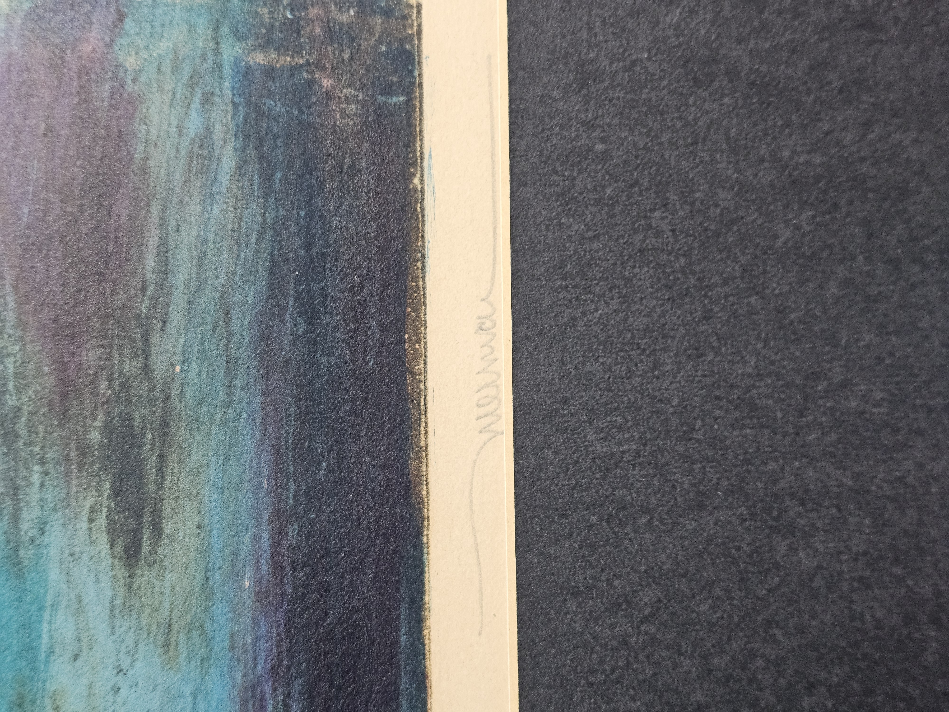 Leonardo Nierman Volcanic Wind Lithograph