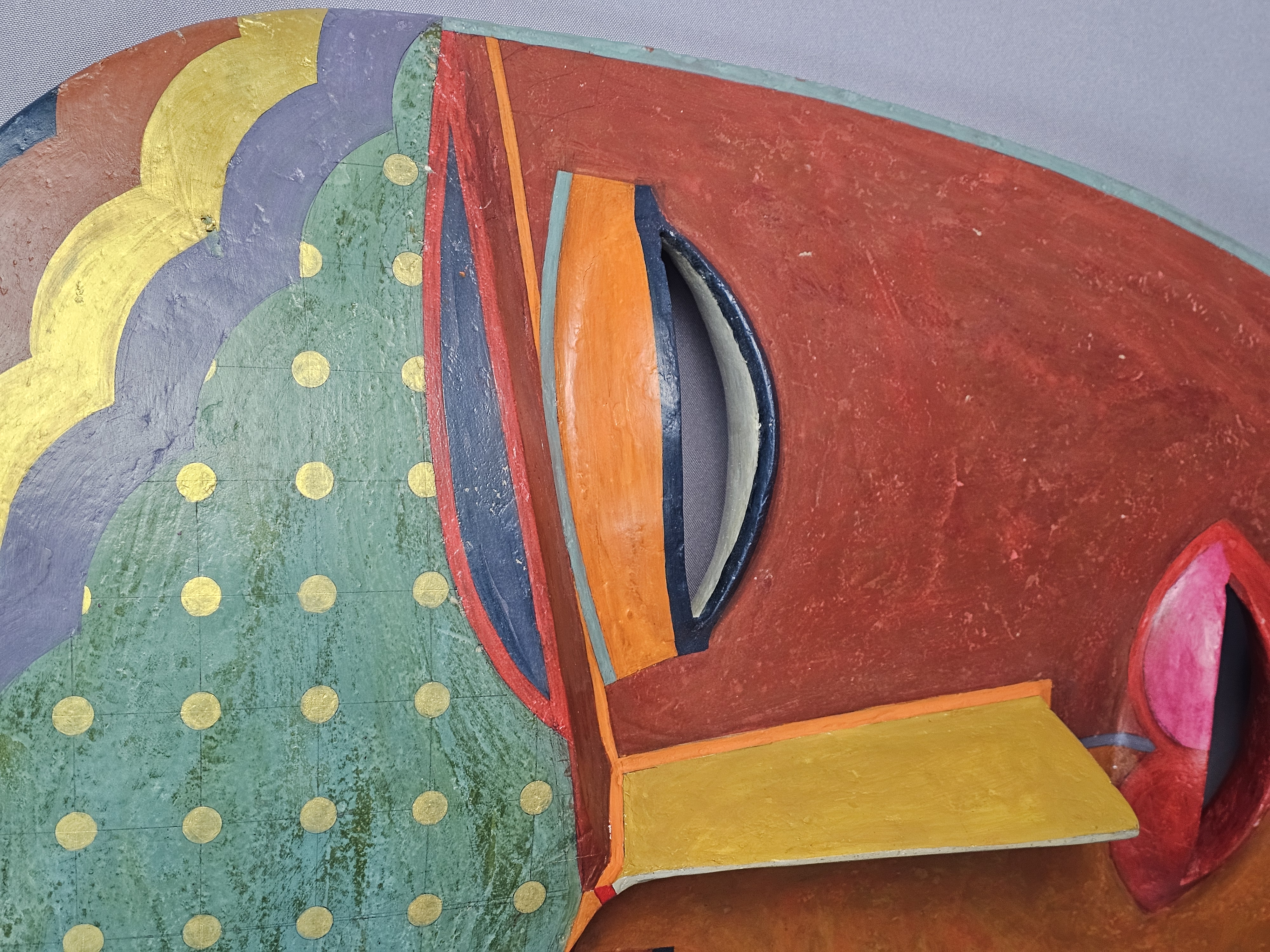 Jagdish Large Mixed Media Mask