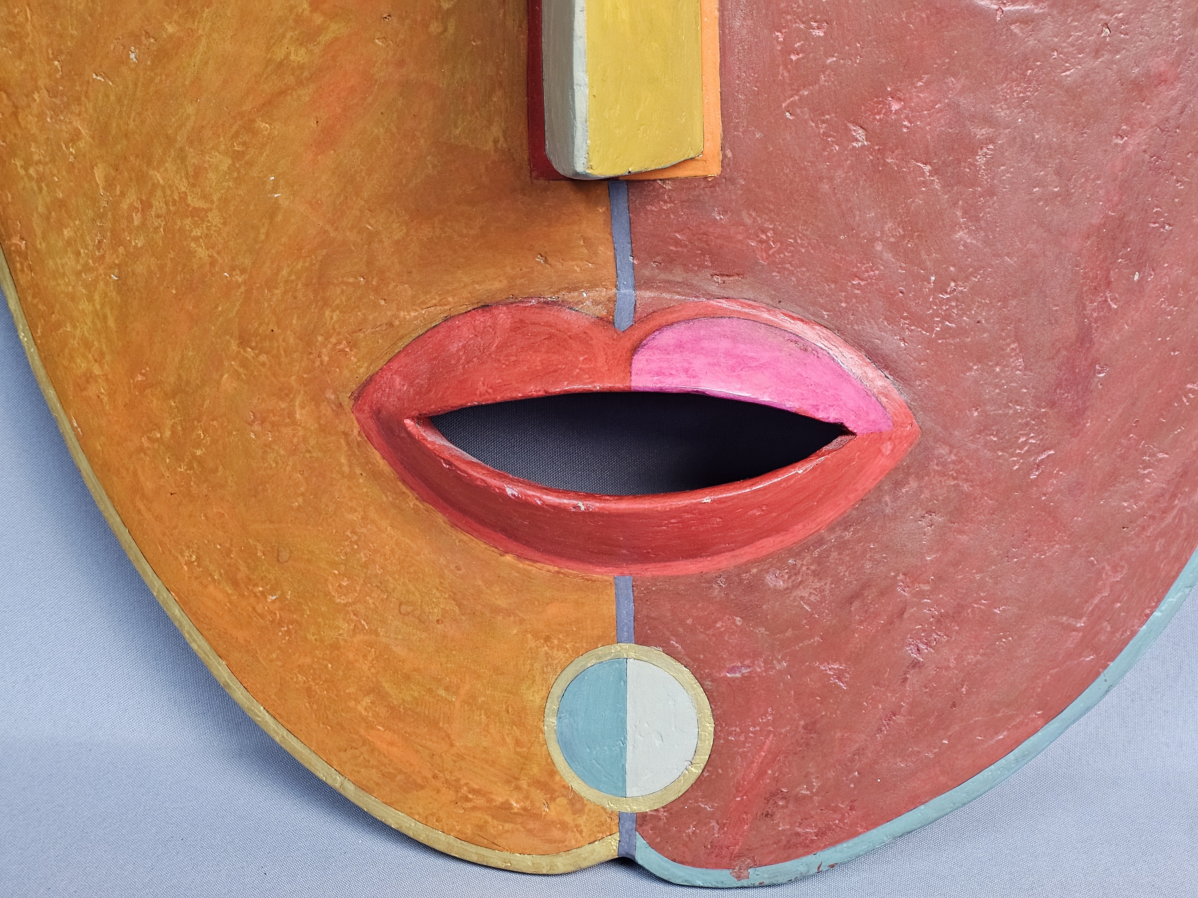 Jagdish Large Mixed Media Mask