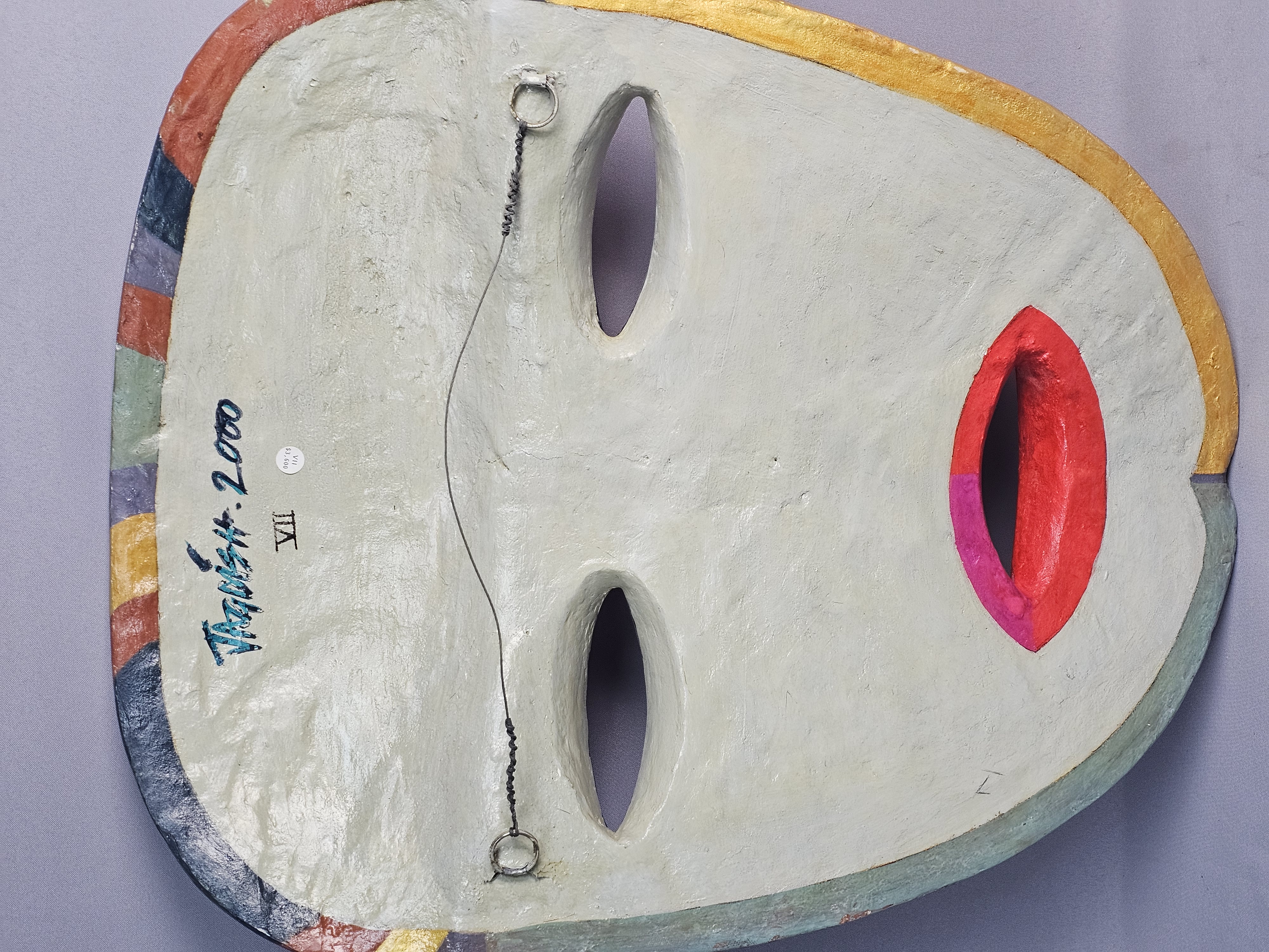 Jagdish Large Mixed Media Mask