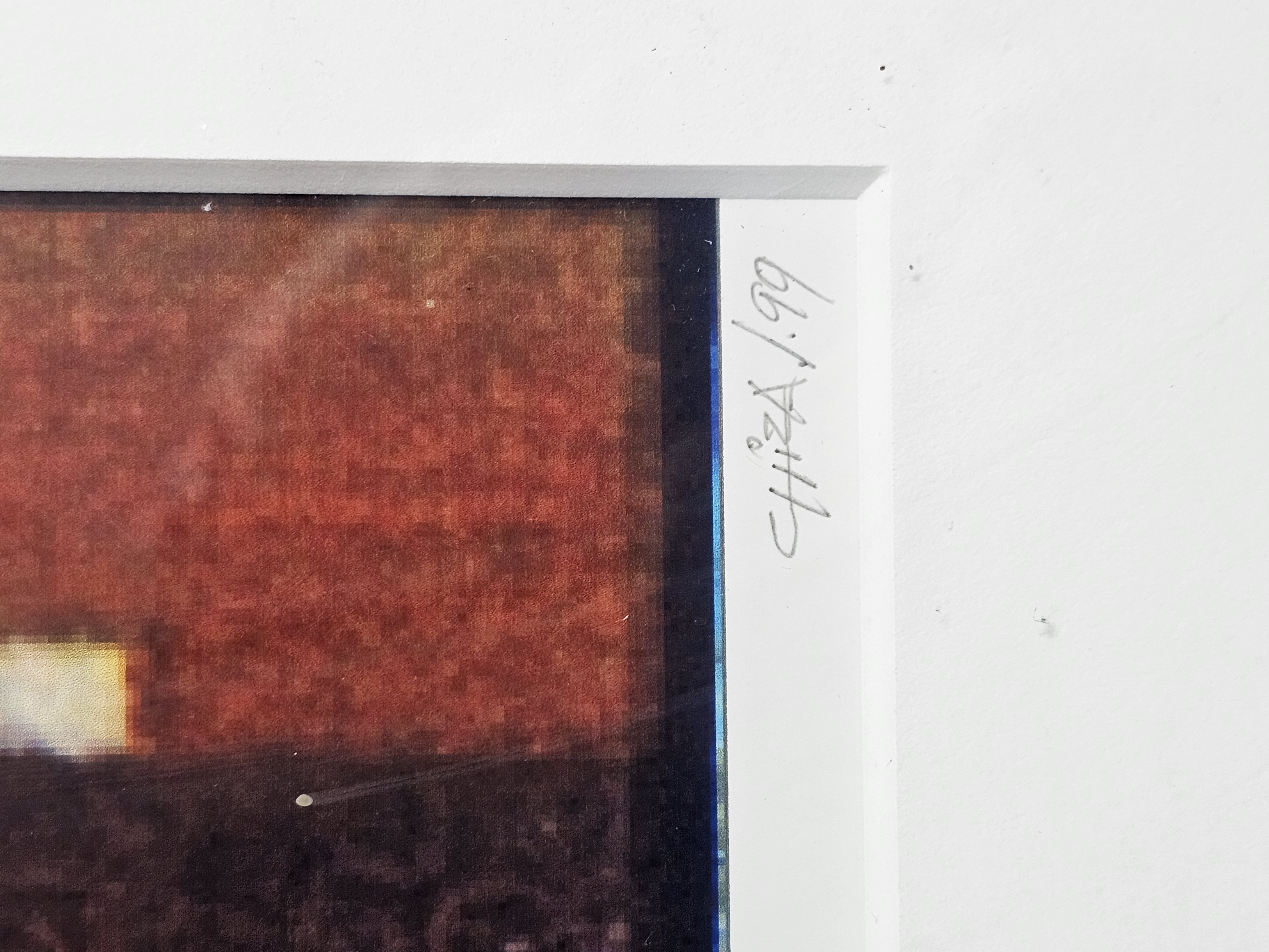 Amaru Chiza Construction III Signed Print