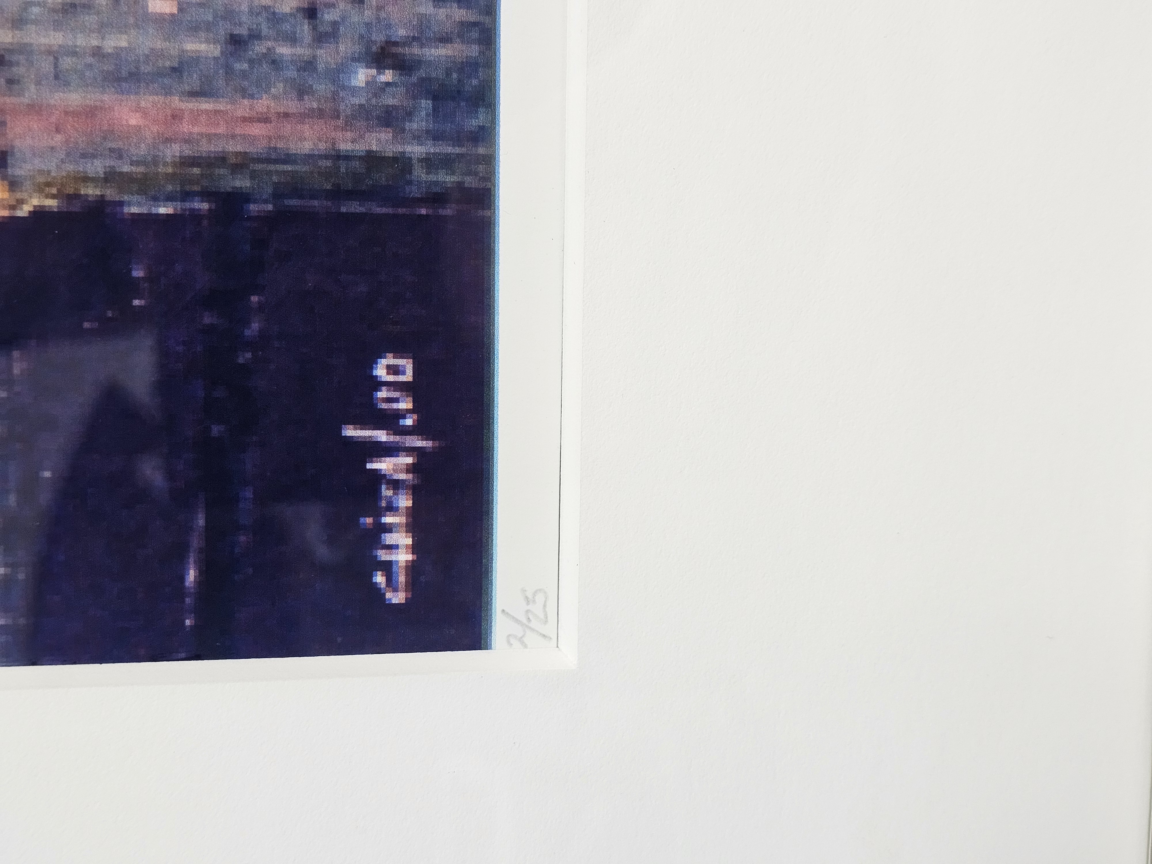 Chiza Construction Abstract Giclee Print